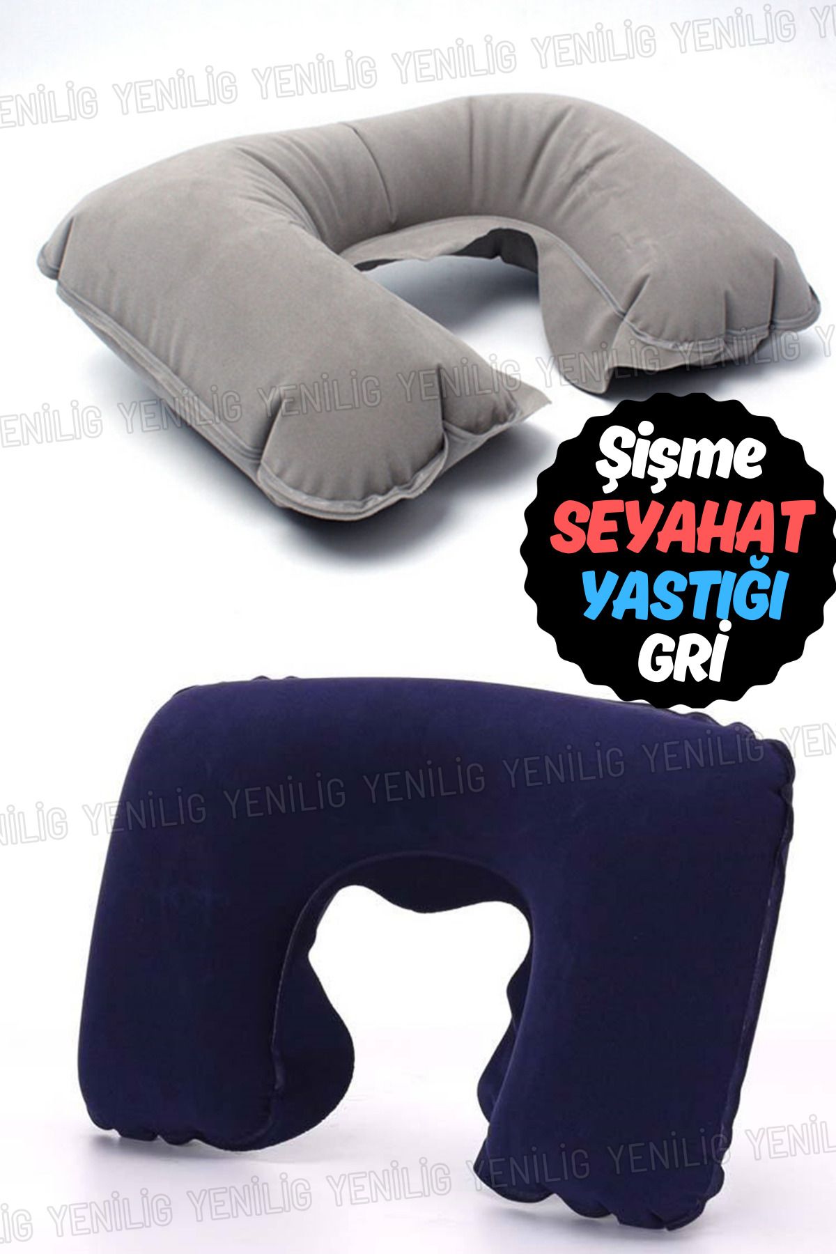 teknotrust Şişme seyahat yastığı ile konforlu ve derin uyku deneyimi, ergonomik boyun desteği