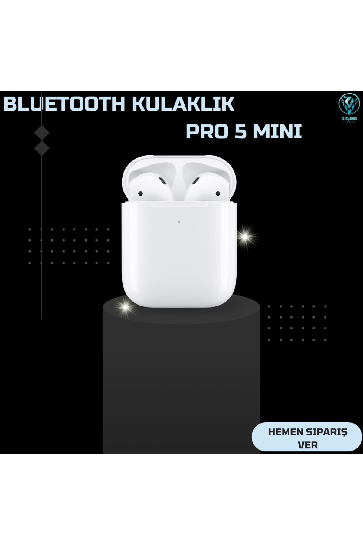 ticco Bluetooth Kulaklık Pro5 mini, Android, Ios, Uyumlu, Dokunmatik kontrol, Kaliteli Ses, Bayaz