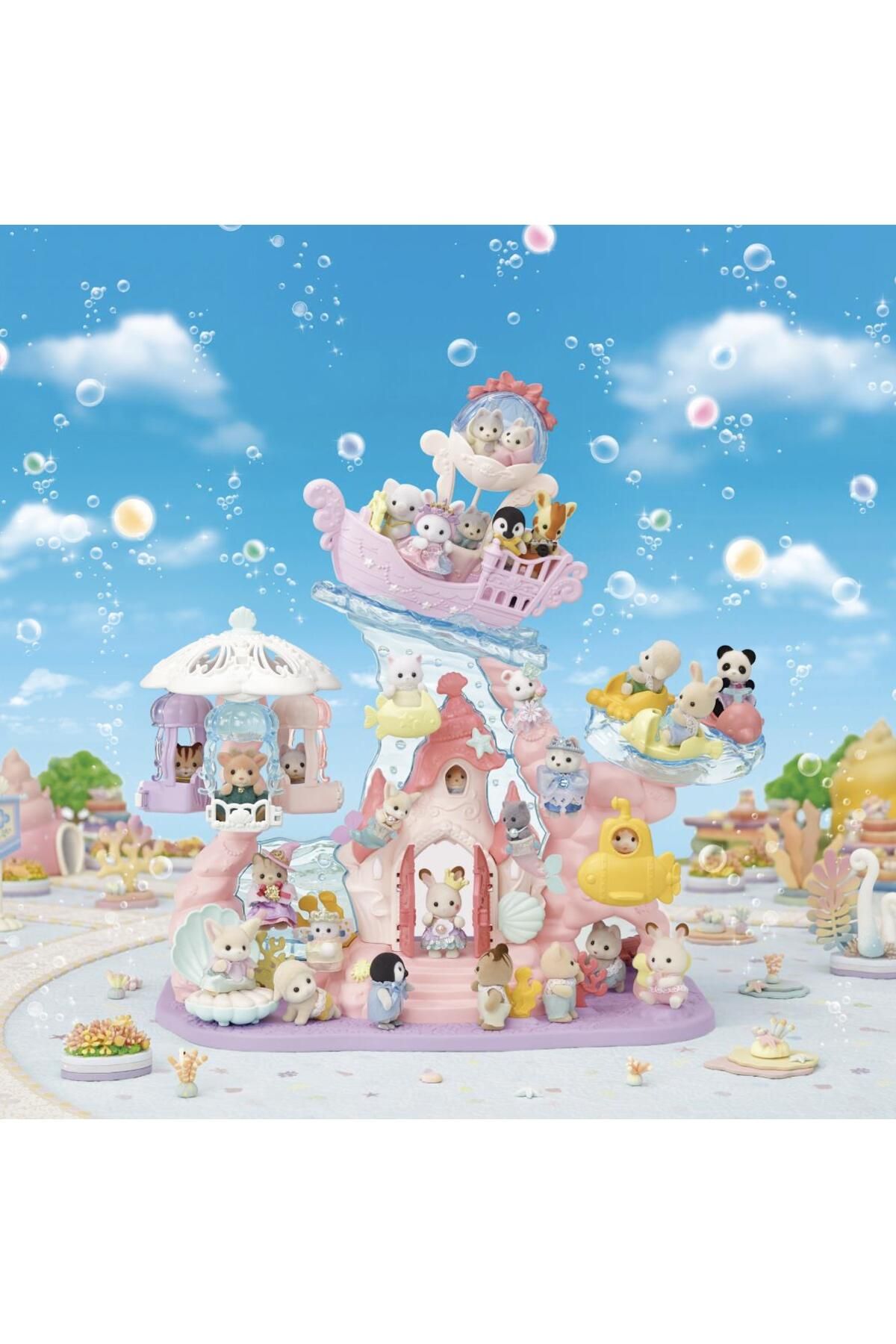 SYLVANIAN FAMILIES-Baby Mermaid Castle 5701 6