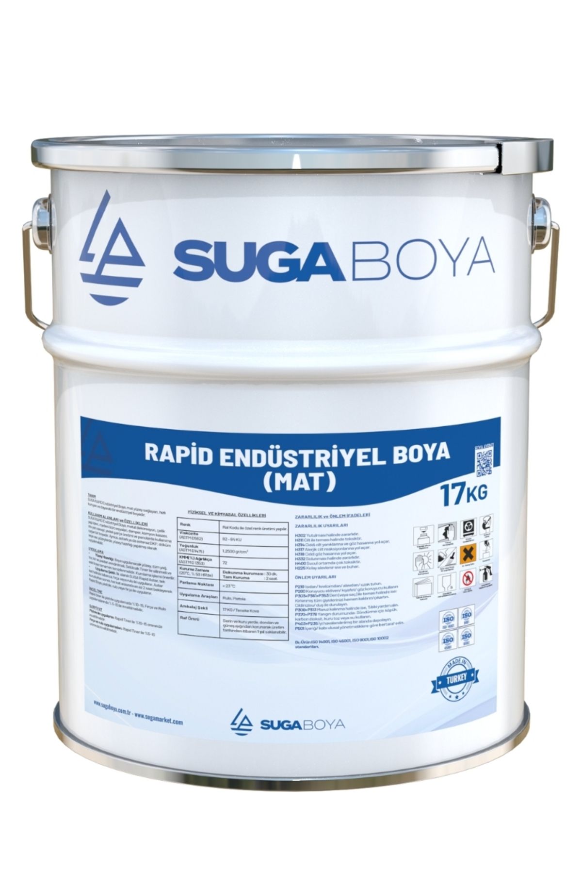 SUGA RAPİD ENDÜSTRİYEL BOYA MAT