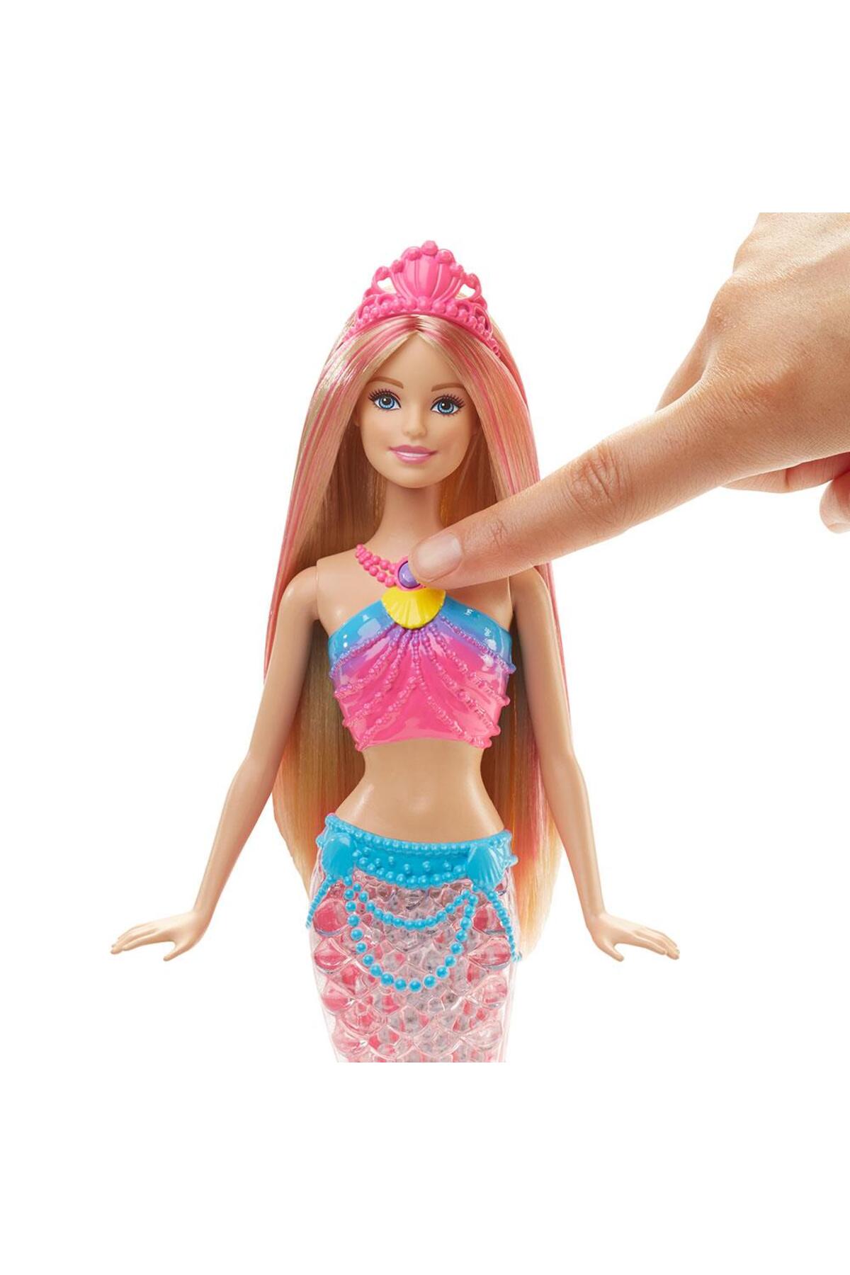 Barbie Gökkuşağı Işıklı Denizkızı Dhc40 fotoğrafı 2 (önizleme)