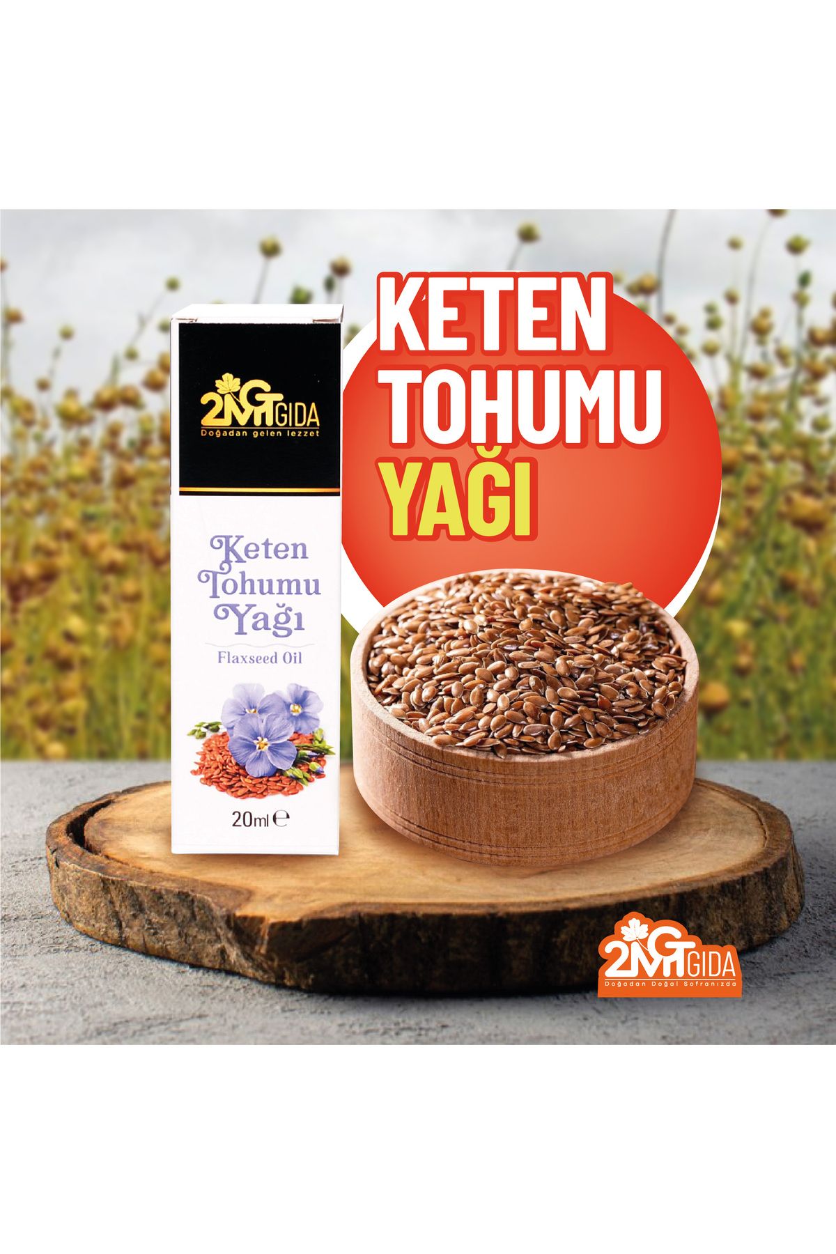 2MGT Keten Tohumu Yağı