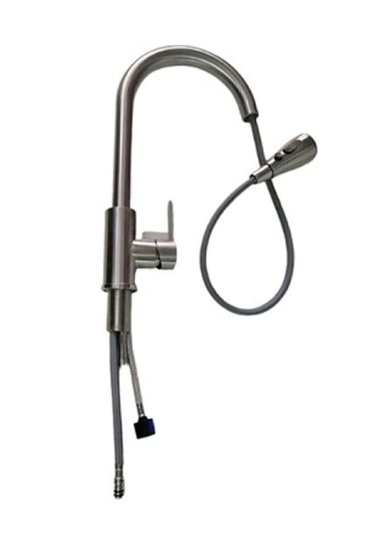 FLEKO-304 Stainless Steel Spiral Kitchen Faucet 3