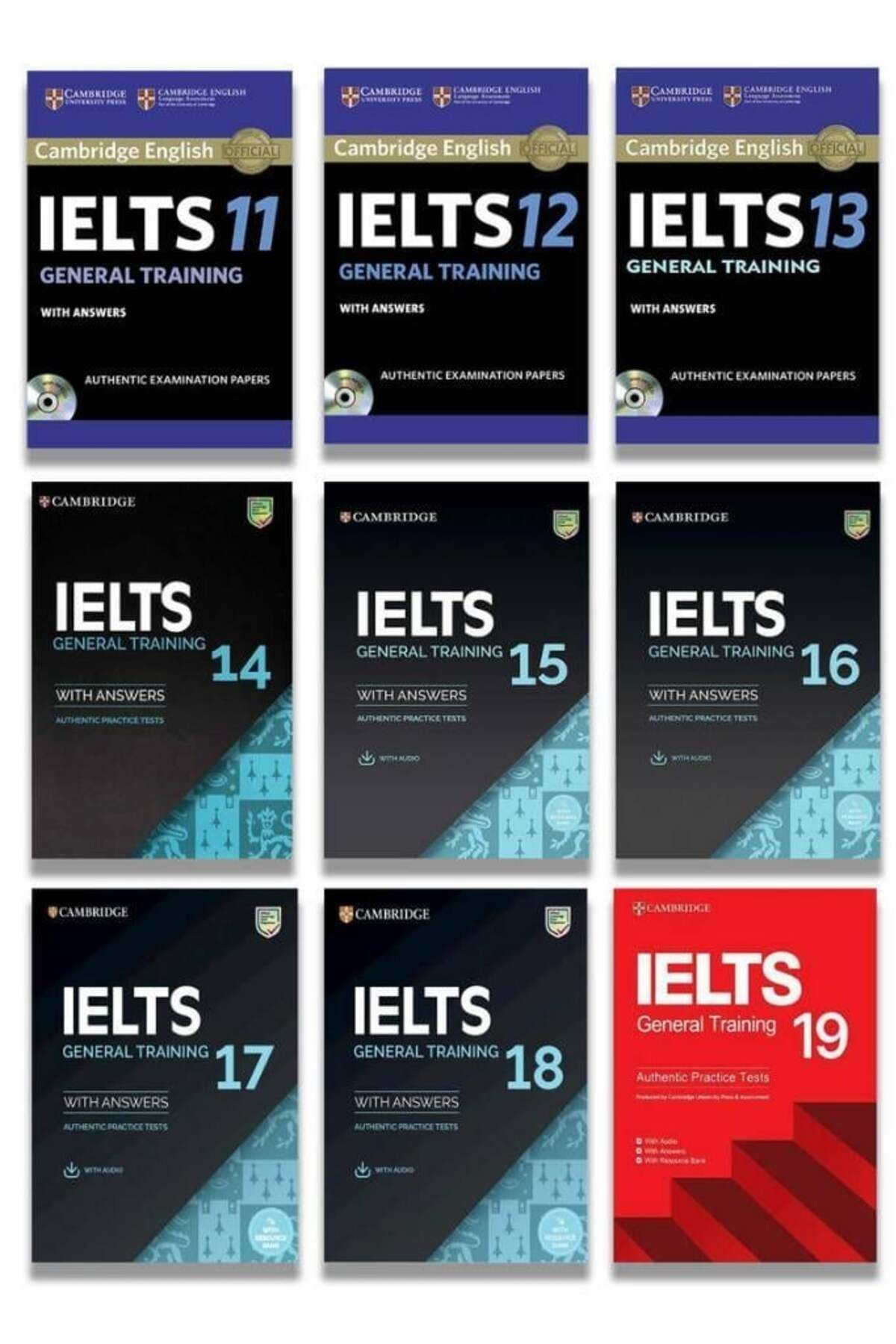 ODTÜ Yayıncılık IELTS 11-19 General Training with Answers with Audio