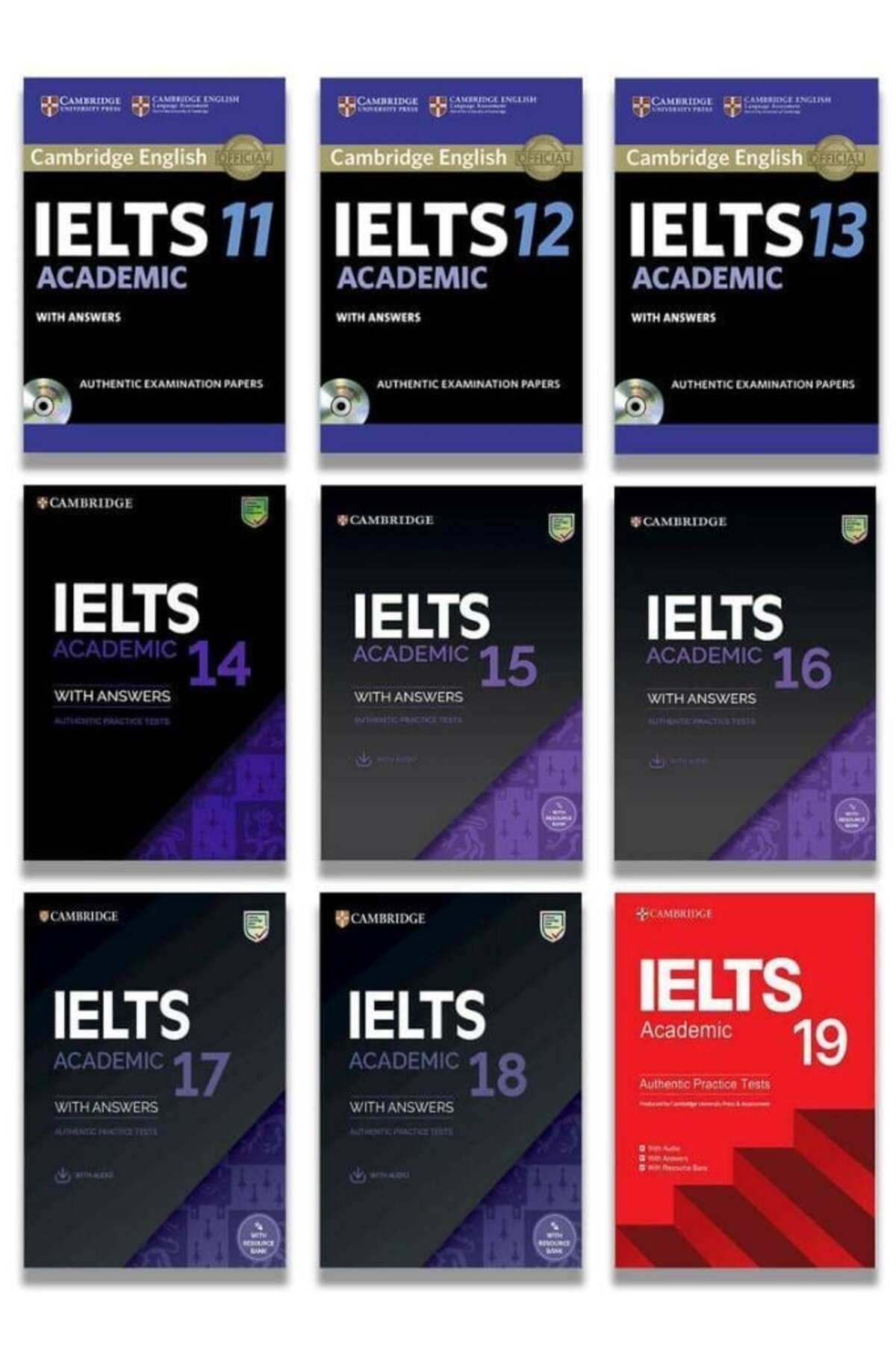 ODTÜ Yayıncılık IELTS 11-19 Academic with Answers with Audio