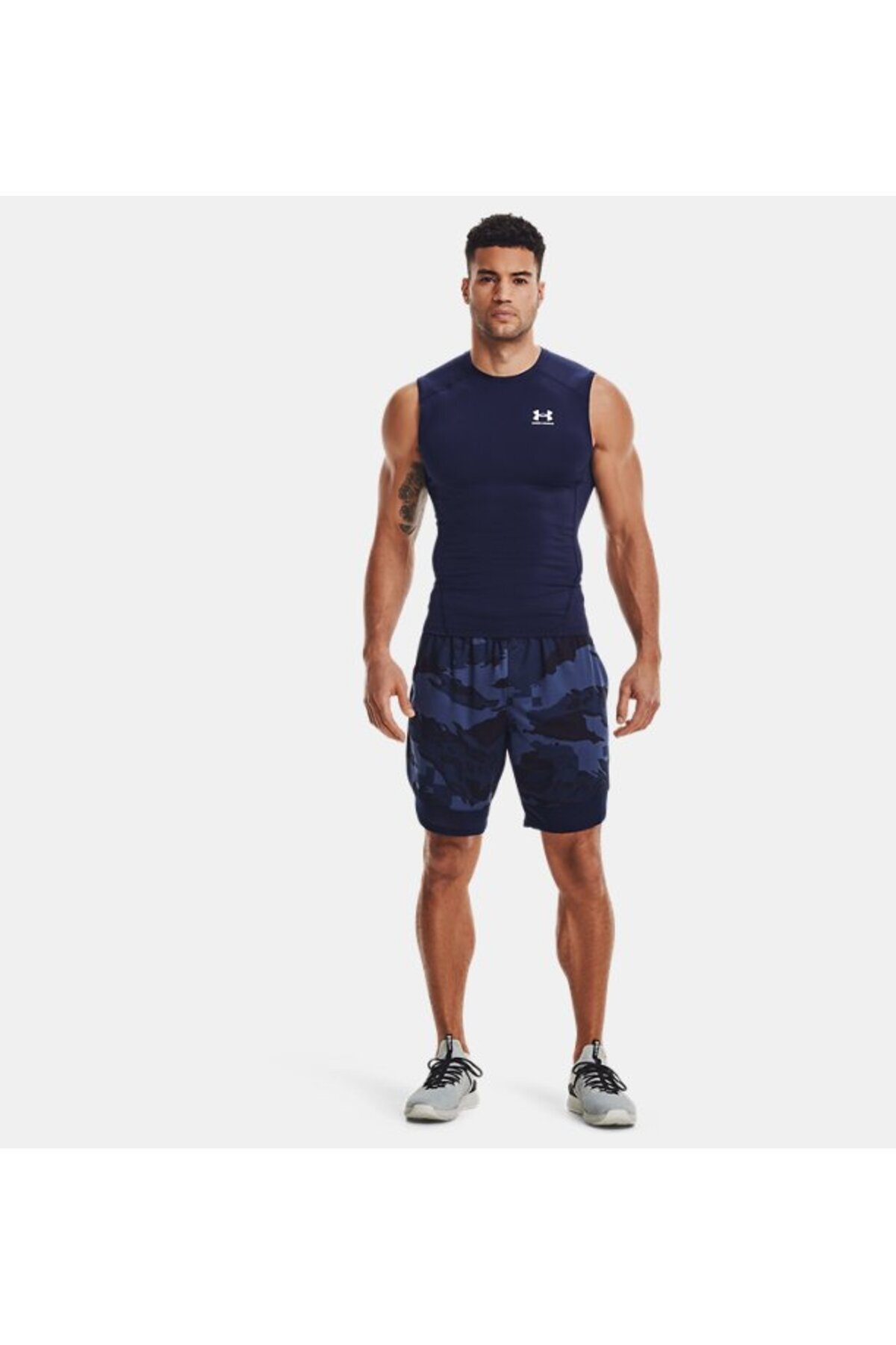 تیشرت آستین‌کوتاه مردانه Ua Hg Armour Comp مدل 1361522-410