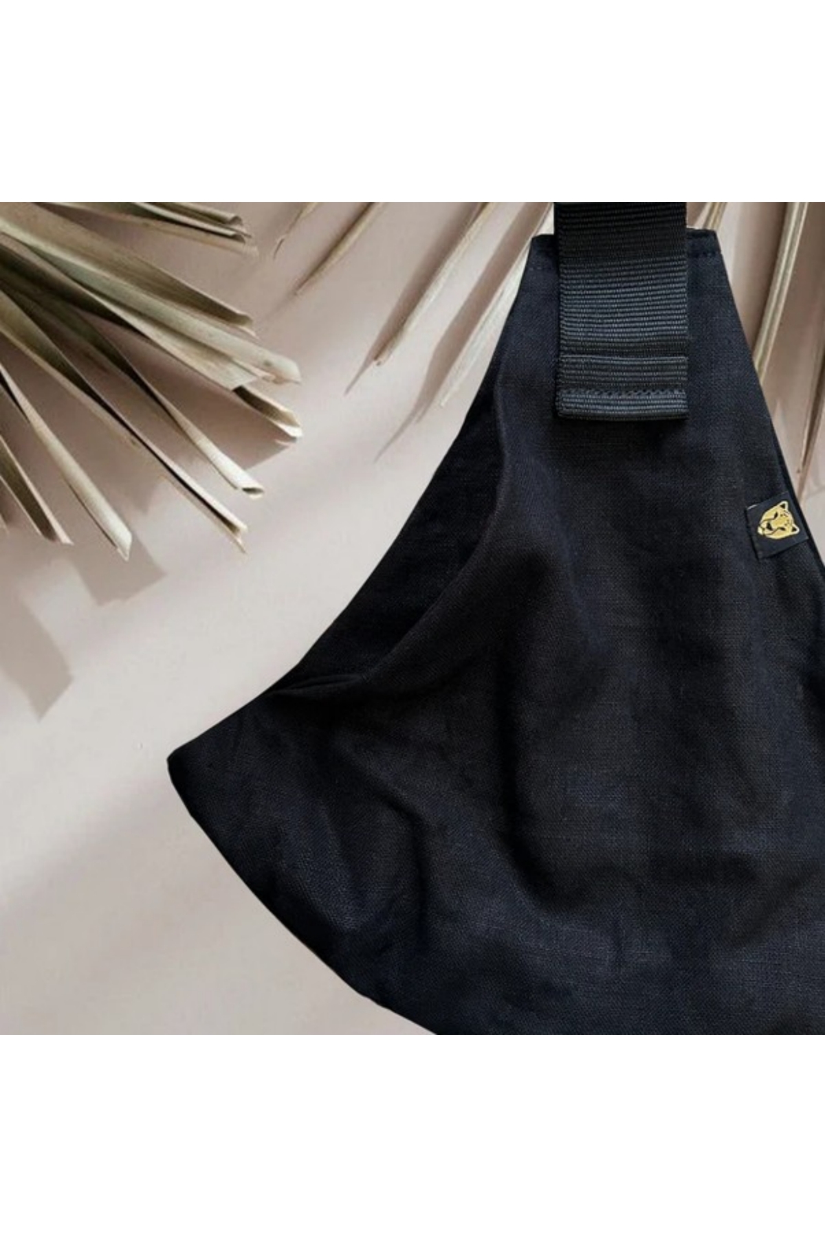 WILDRIDE Linen Black - Siyah Keten Çocuk Taşıyıcı fotoğrafı 5 (önizleme)