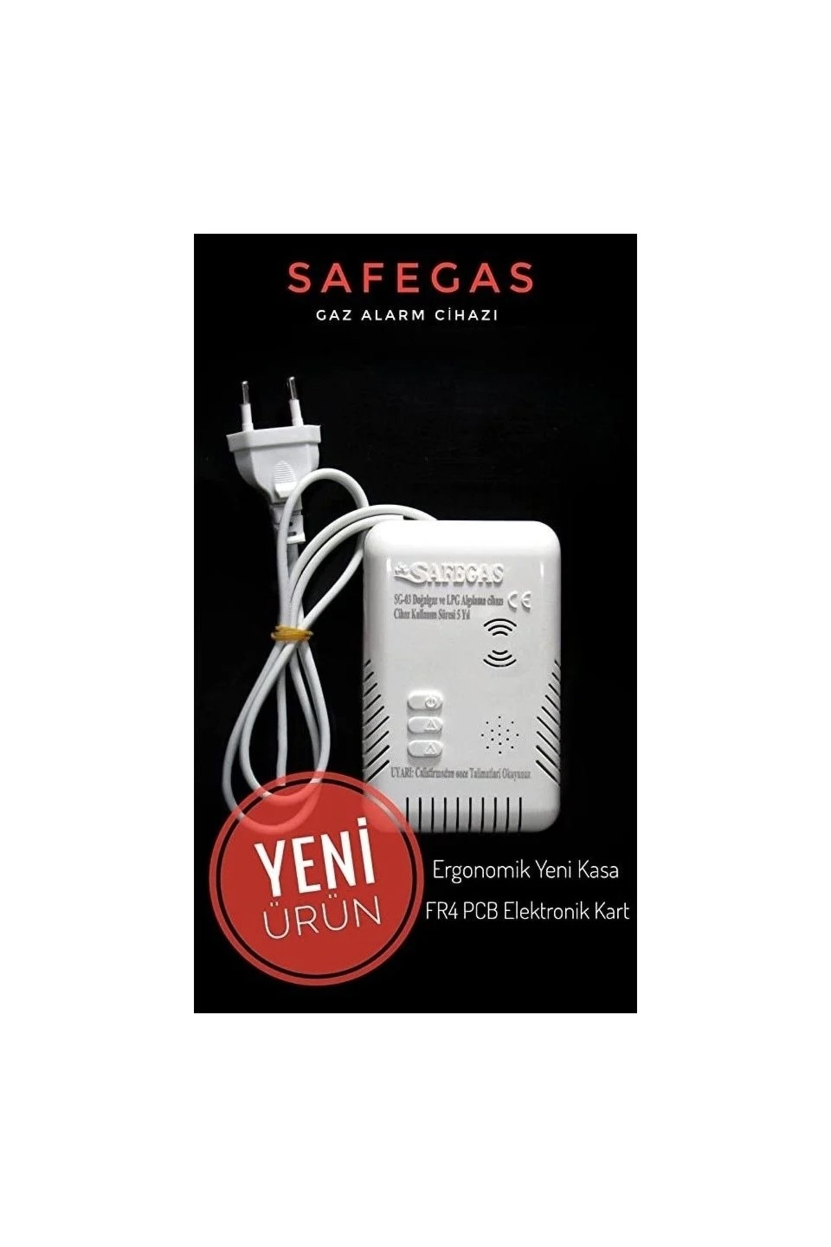 Safegaz Gaz Alarm Cihazı