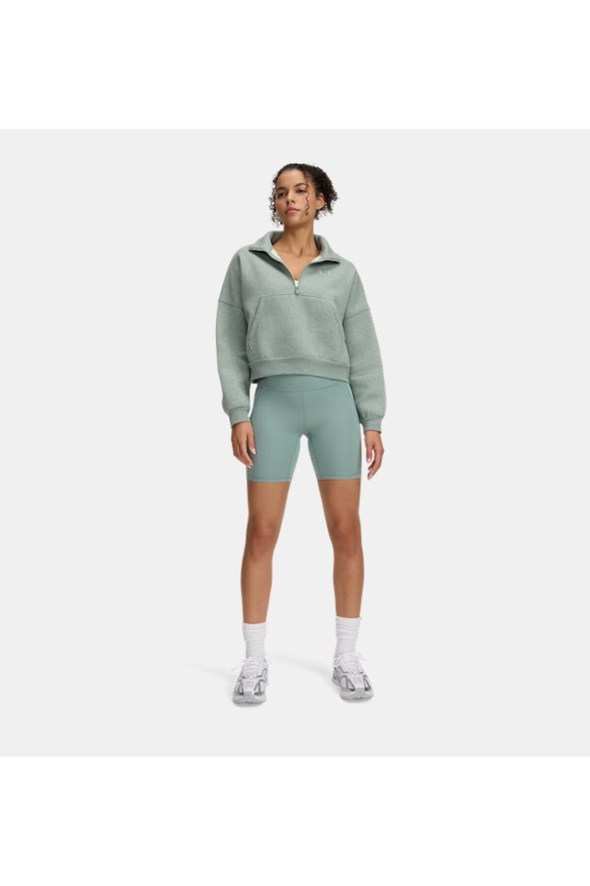 Under Armour Kadın UA Meridian Bike 7in Kısa Tayt 1382521-348 görsel 3