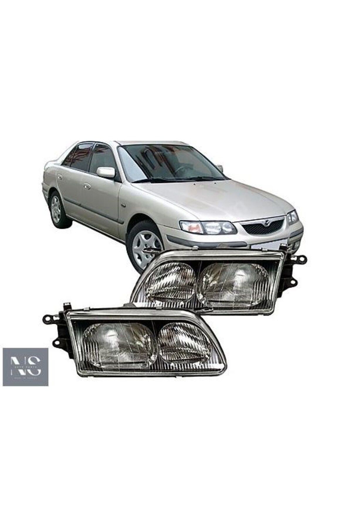 NS Nilser Auto Parts Mazda 626 Sağ Sol Far Set 1998-2000