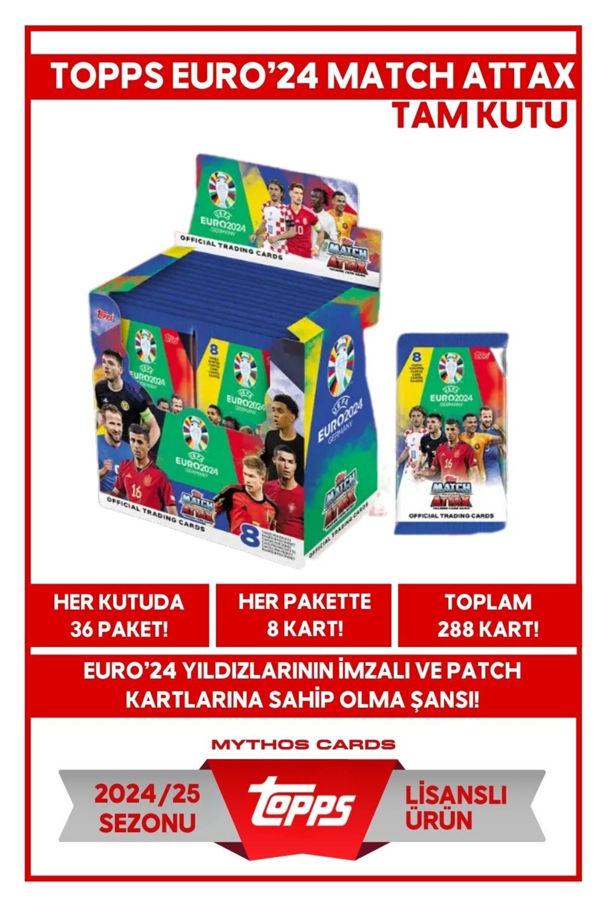 Topps EURO 2024 Match Attax - Tam Kutu