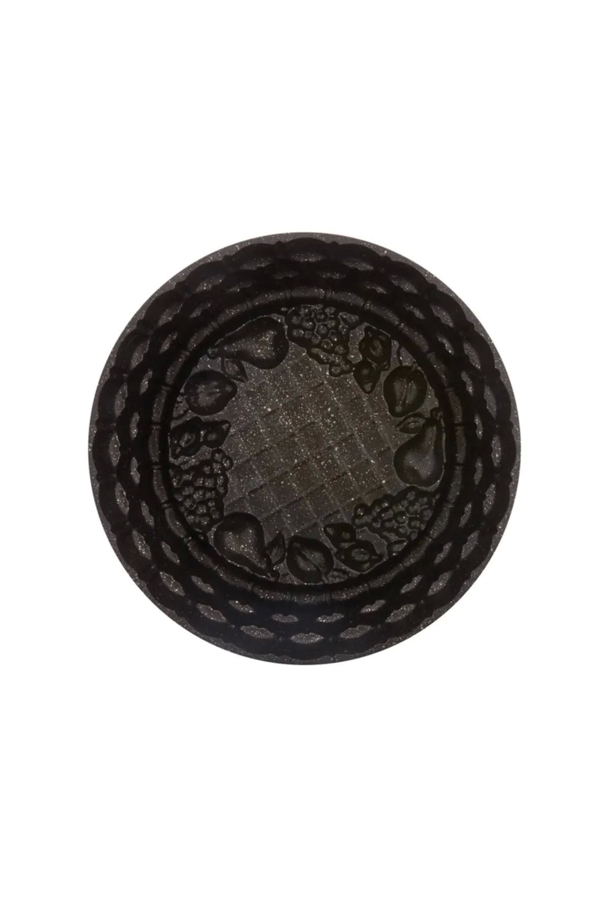 AVANTAGE HOME-Uva - Cast Fireproof Non-Stick Cake and Tart Mold Gold 25 Cm 4