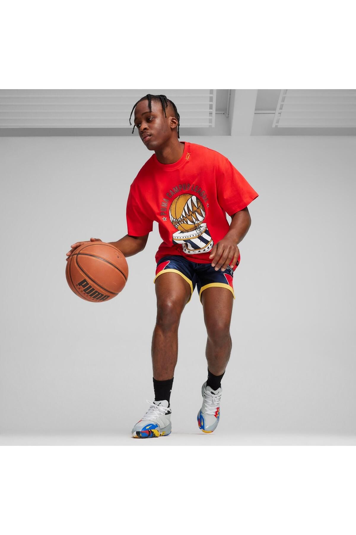 Puma-Men's Basketball Shoes - Genetics 4