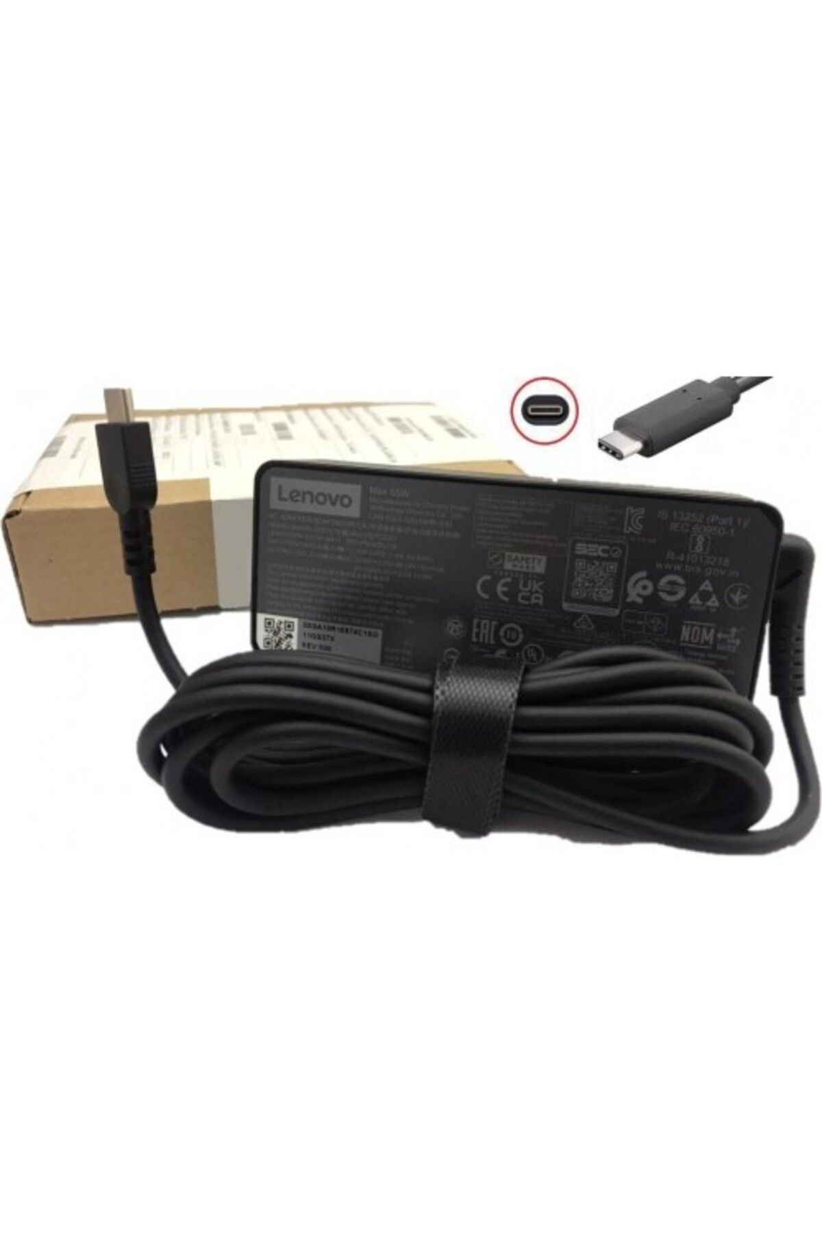 LENOVO Adaptör 20V 3.25A 65W Kutulu Type C 4X20M26272