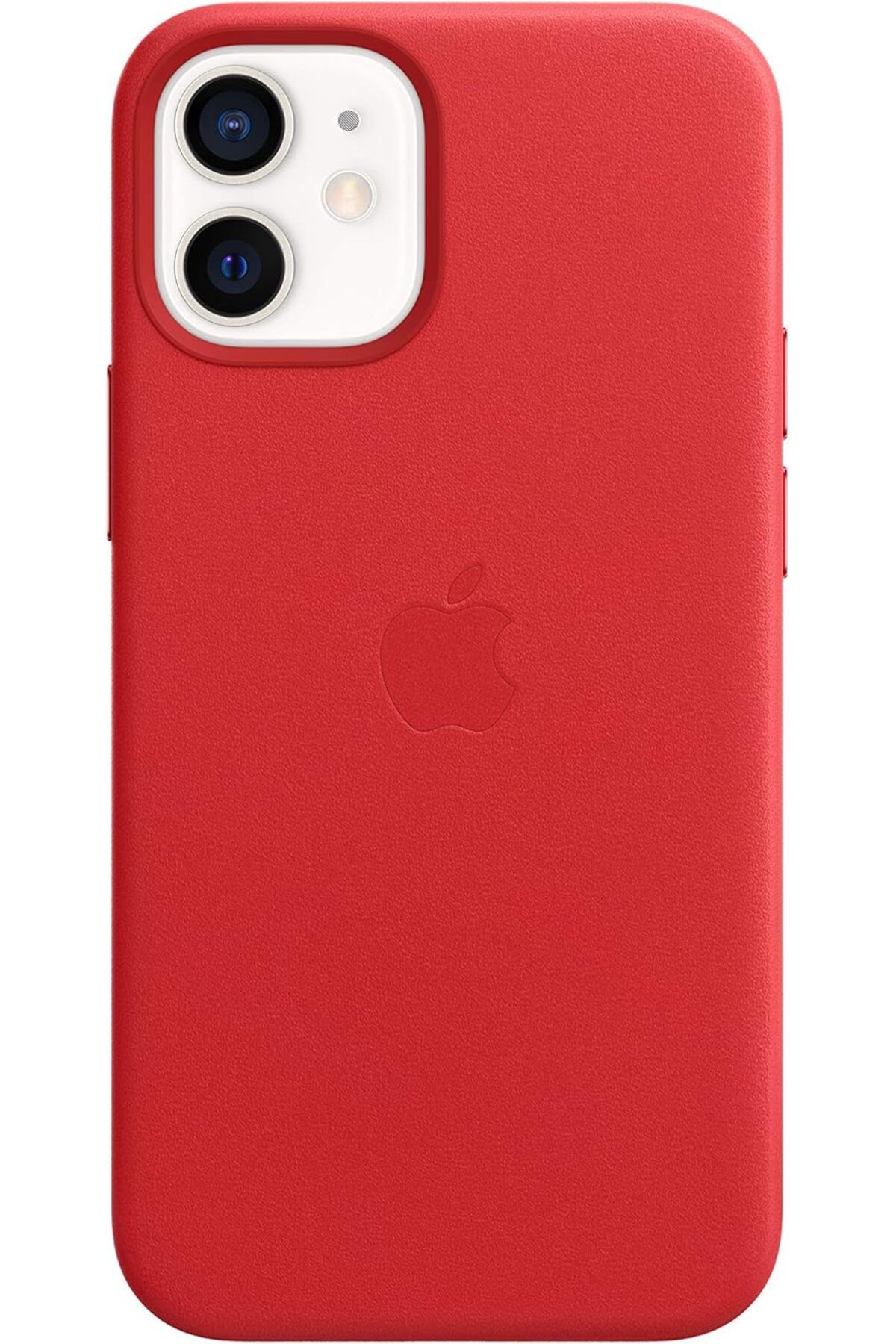 STOREMAX cmllashop iPhone 12 mini için MagSafe özellikli Deri Kılıf - (PRODUCT) RED 542093