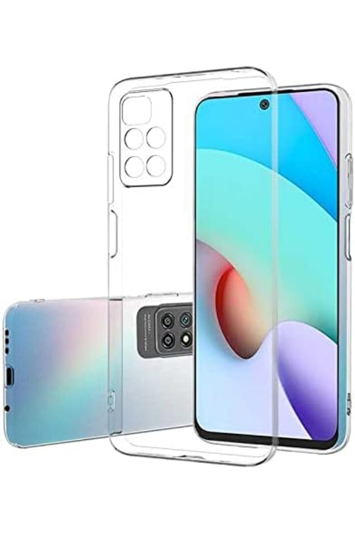 STOREMAX lbstorex Xiaomi Redmi 10 Uyumlu Kılıf Şeffaf Silikon Lüx Newdsng 1116818