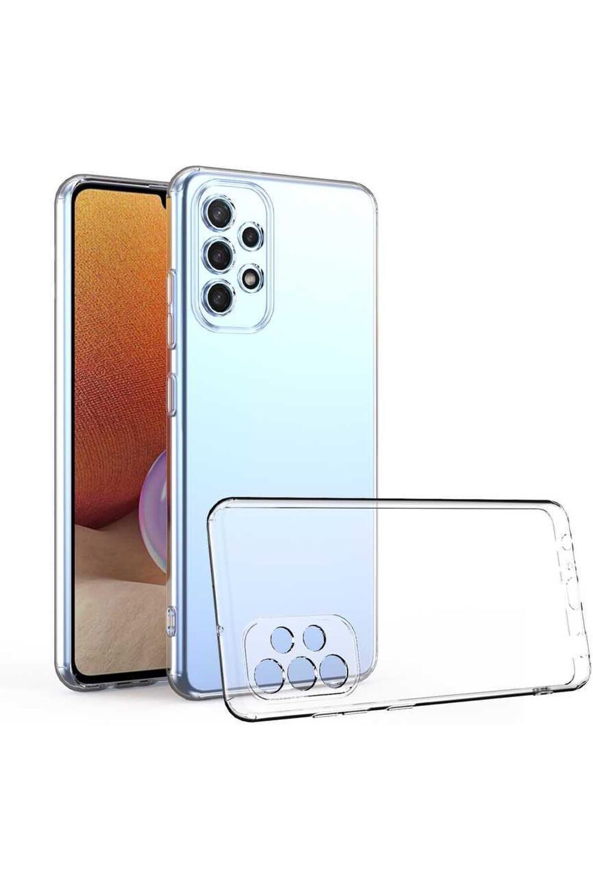 STOREMAX lvnmblya GALAXY A32 4G İle Uyumlu Şeffaf Kılıfı Shop Deesing 224120