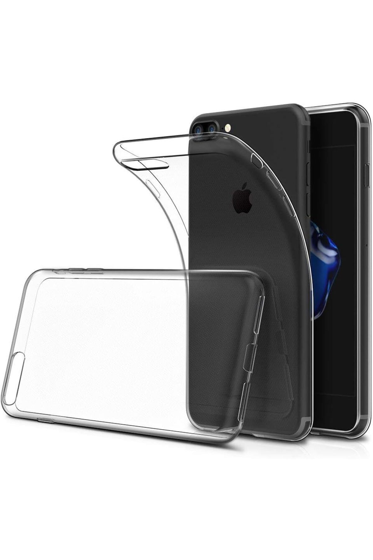 STOREMAX Erhnshp iPhone 7 Plus Kılıf Kapak Tam Şeffaf TPU Silikon rnbuyshop 995340