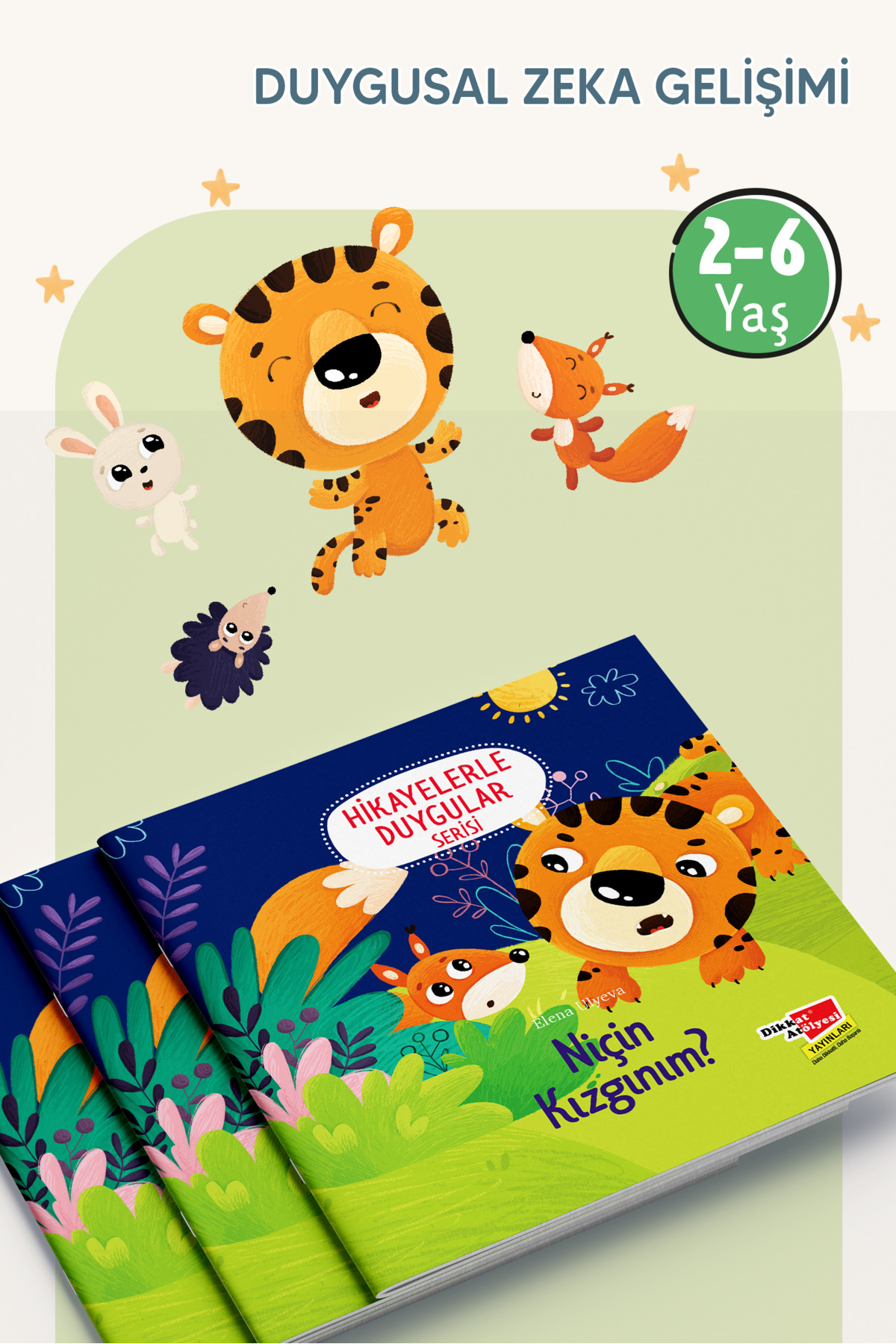 Dikkat Atölyesi Yayınları Hikayelerle Duygular - Niçin Kızgınım? fotoğrafı 4 (önizleme)