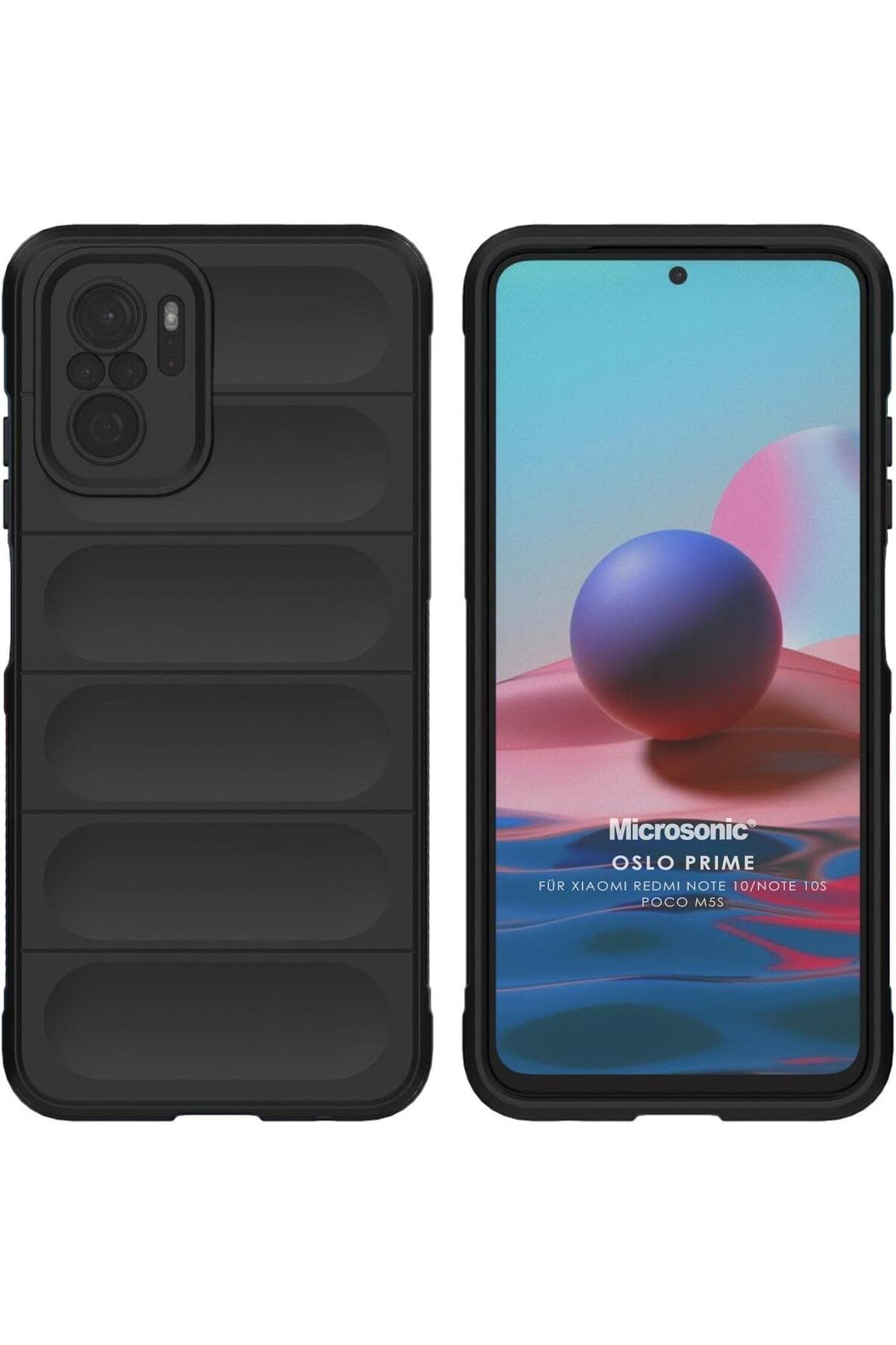 STOREMAX cmllashop Xiaomi Poco M5s için Kılıf Oslo Prime Siyah [Poco M5s ile Uyumlu Kılıf - Siyah] 5420