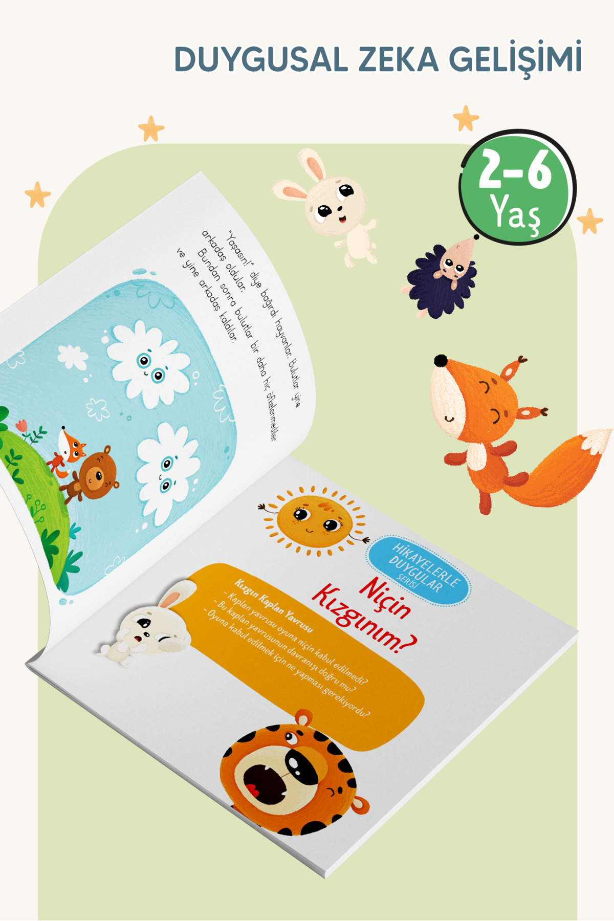 Dikkat Atölyesi Yayınları Hikayelerle Duygular - Niçin Kızgınım? fotoğrafı 5 (önizleme)