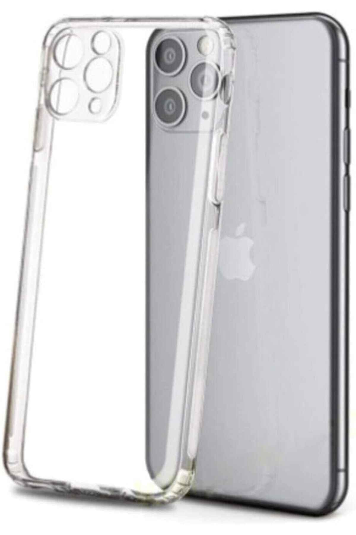 STOREMAX srhtDS İphone 11 PRO MAX İle Uyumlu Kamera Korumalı Şeffaf Kılıf Desing 266450