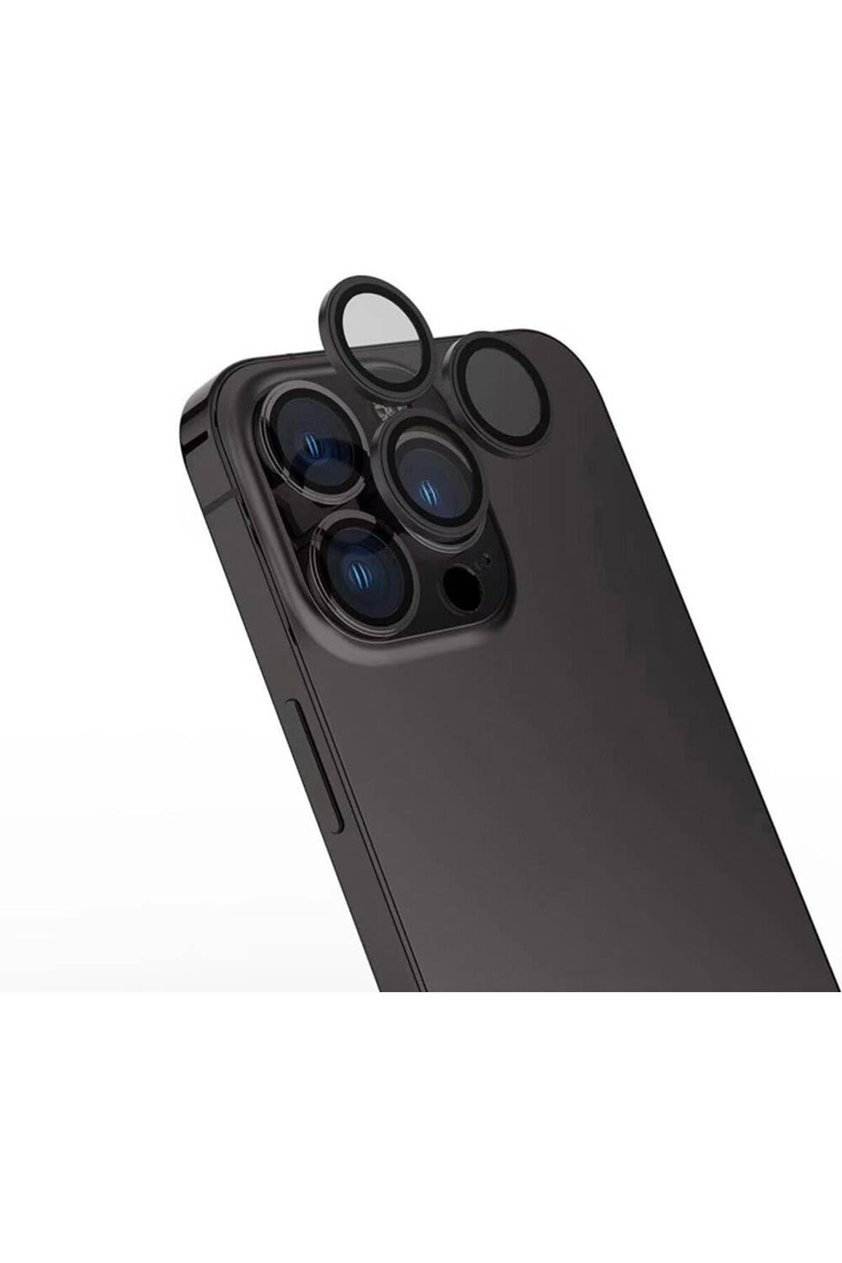 STOREMAX srhtDS İle Uyumlu iPhone 16 Pro iPhone 16 Pro Max CL-15 Parmak İzi Bırakmayan Anti-Reflective Kam