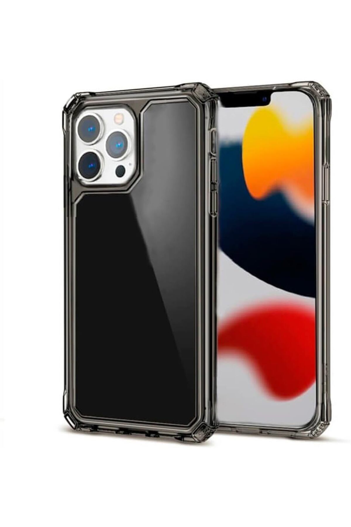 STOREMAX srhtDS iPhone 13 Pro Max Kılıf,Air Armor Siyah Desing 266450