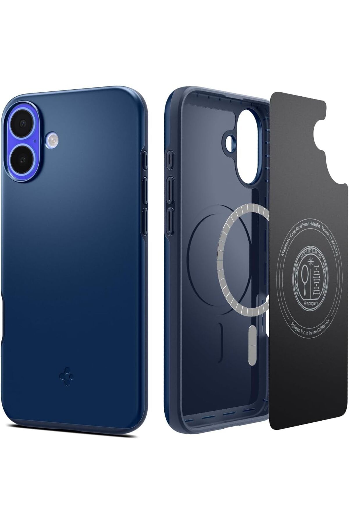 STOREMAX lbstorex iPhone 16 Plus Kılıf Thin Fit MagFit MagSafe özellikli Navy Blue - ACS08061 Newdsng 1116