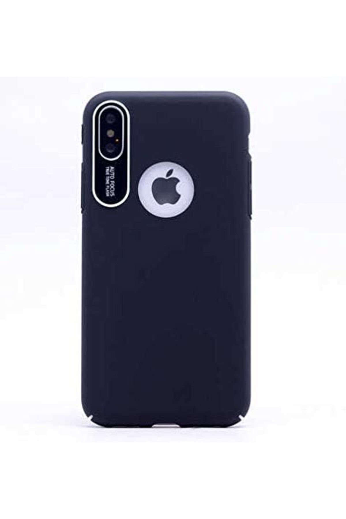 STOREMAX srhtDS iPhone X/XS Uyumlu Kamera Korumalı Sert Slim TPU Kapak (Siyah, iPhone X/XS) Desing 266450