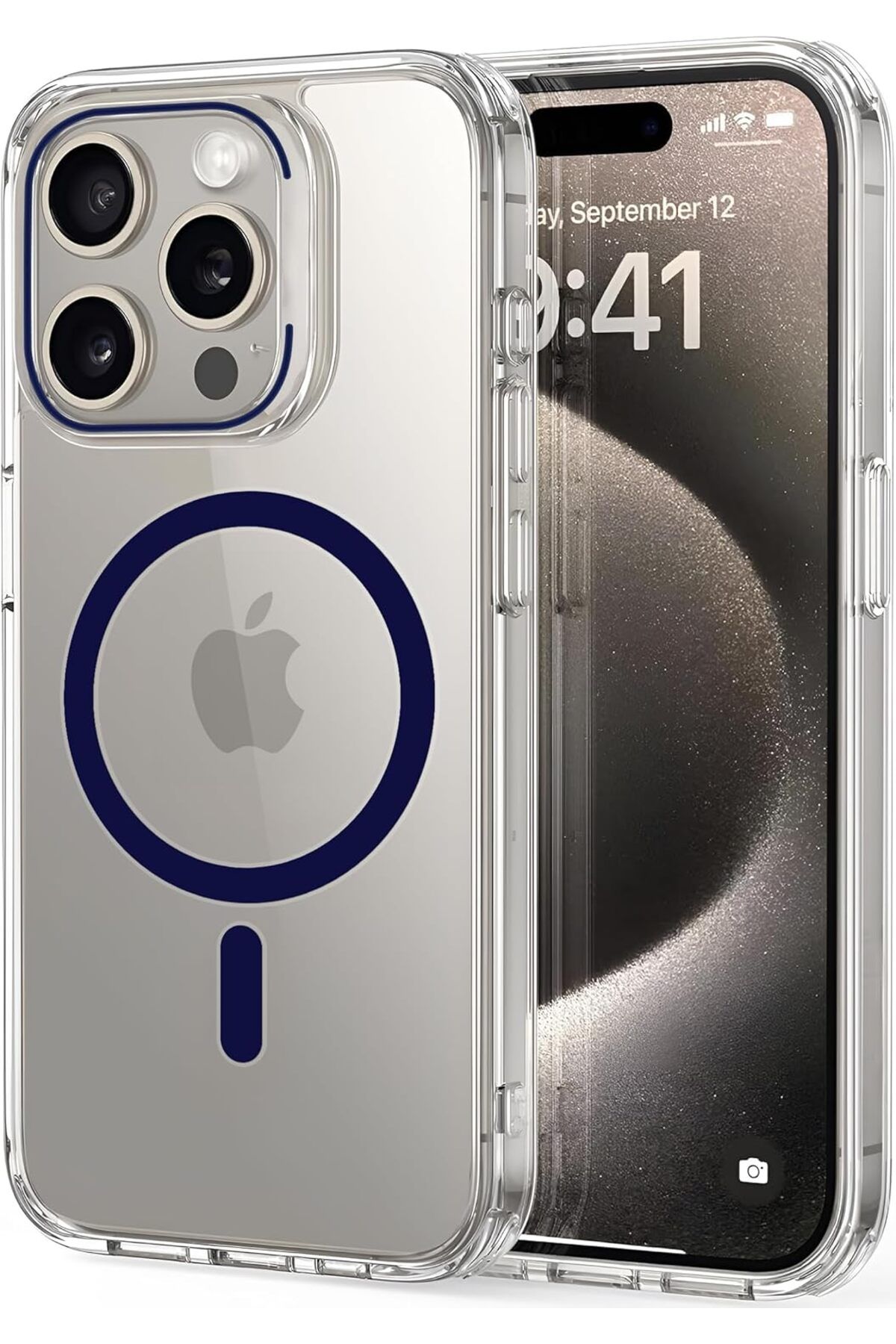 STOREMAX srhtDS iphone 15 Pro Max için Ultimate Serisi Magsafe ile uyumlu Kesinlikle Sararmayan Ultra Şeffa