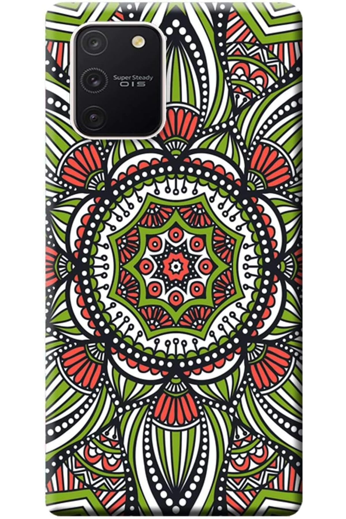 STOREMAX ysstorex Merkezi Galaxy S10 Lite Kılıf SM-G770F Baskılı Silikon Vektor Desen STK:268 StarColxle