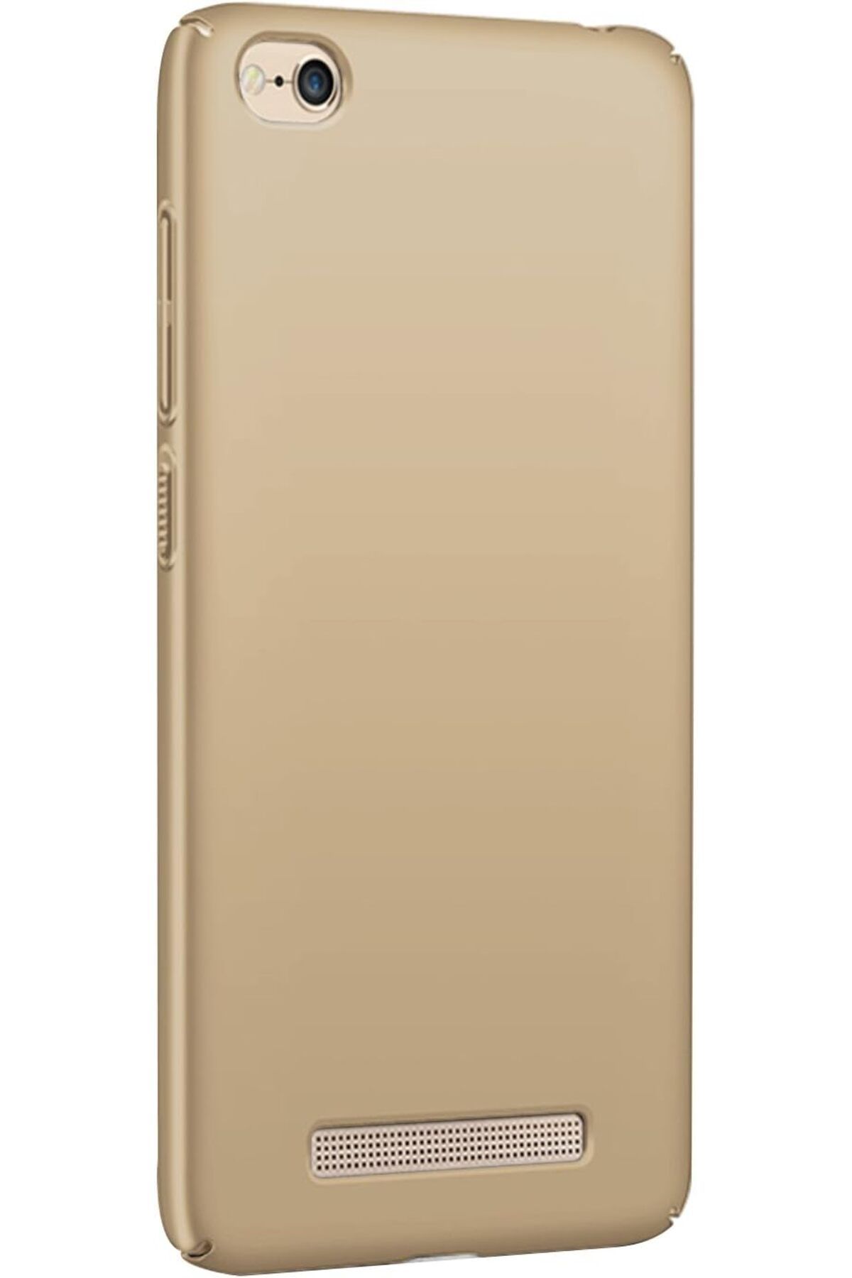 STOREMAX lvnmblya Redmi 4A Uyumlu Sert Rubber Silikon Kılıf (Altın Rengi) Shop Deesing 224120