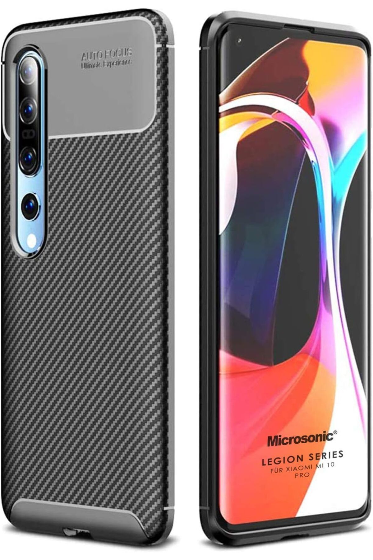 STOREMAX cmllashop Xiaomi Mi 10 Pro için Kılıf Legion Series Siyah [Mi 10 Pro ile Uyumlu Kılıf - Siyah]