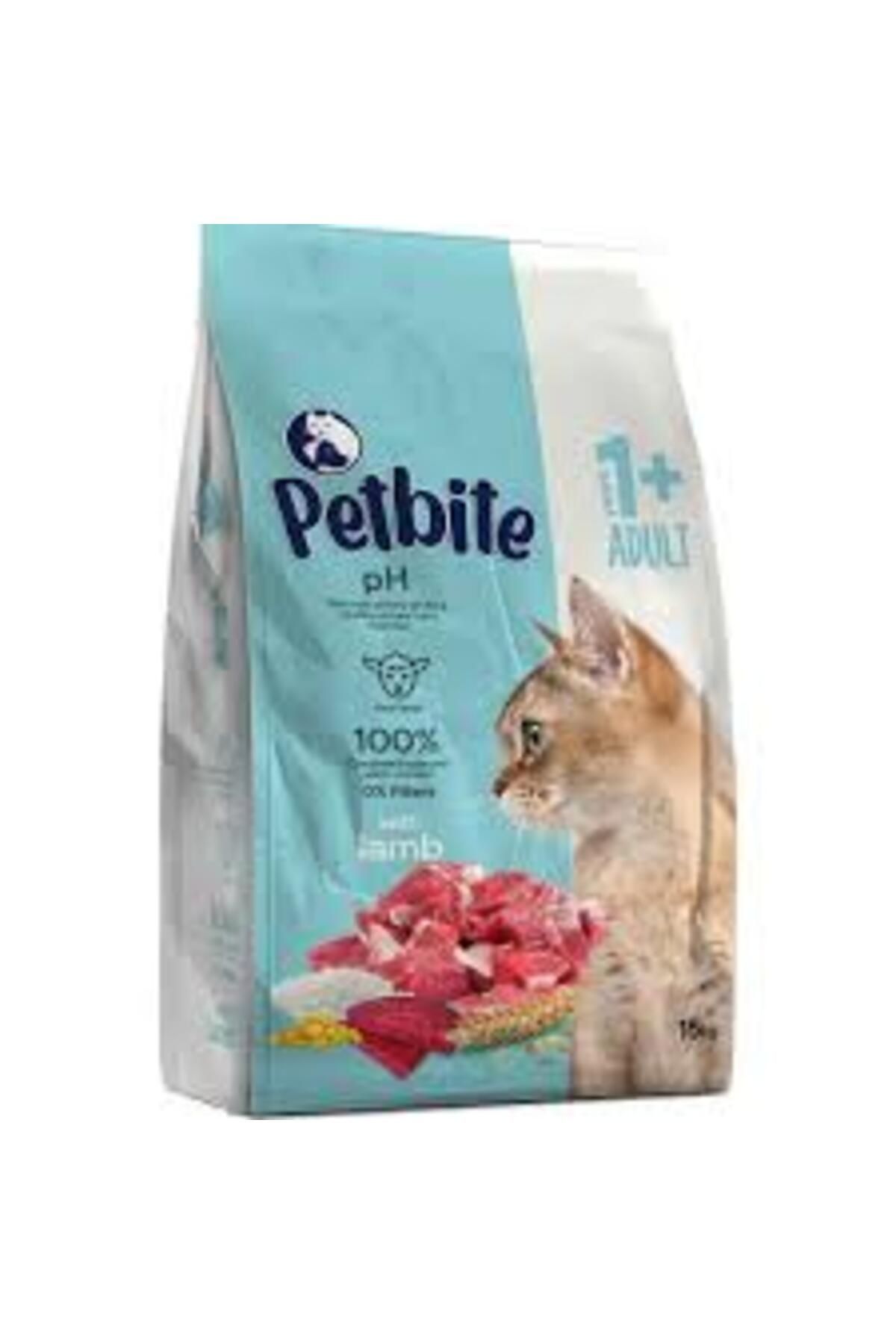 YEMCİPETSHOP Petbite Kedi Maması Kuzu Etli 15 Kg