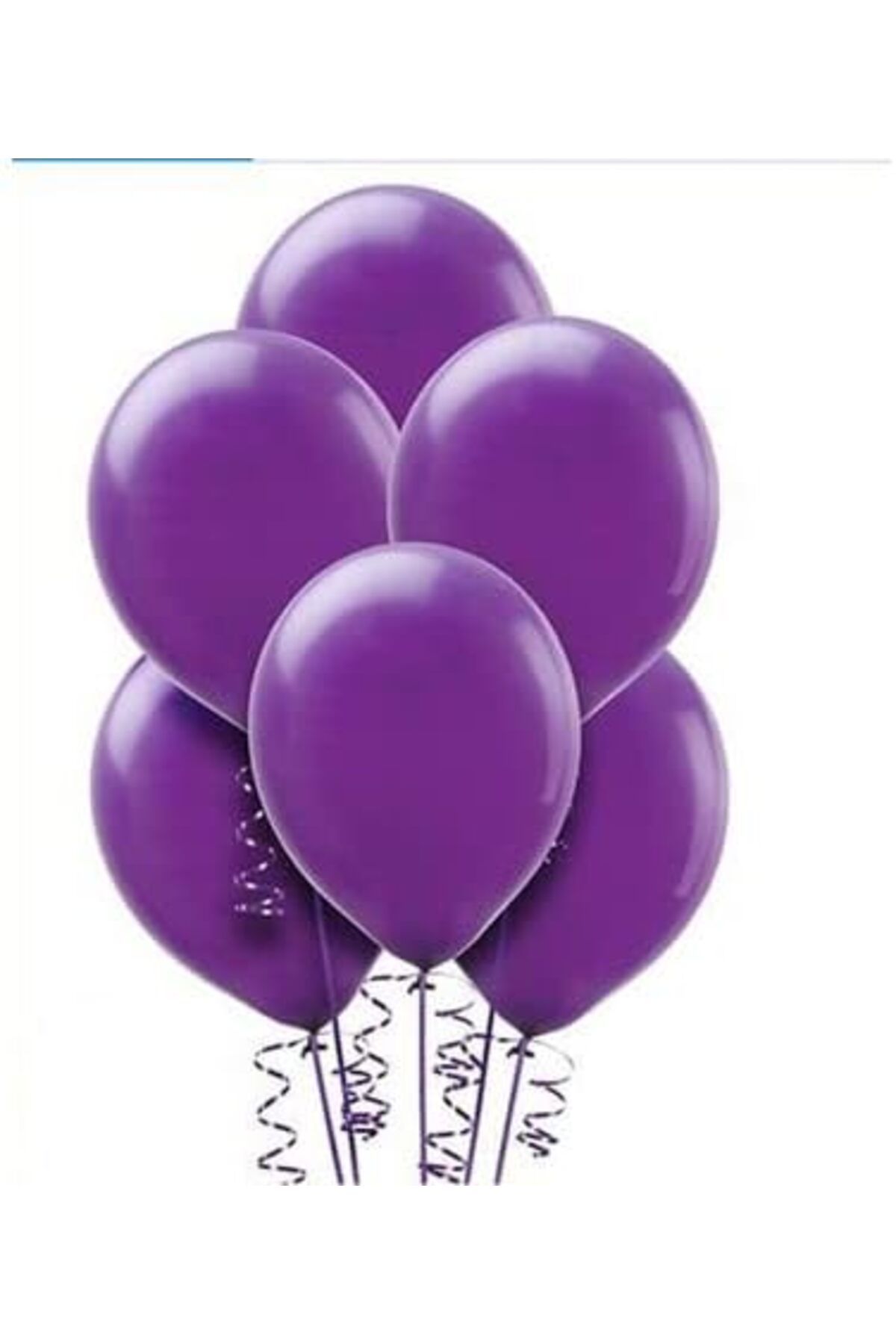 STOREMAX bystoreby Marifetlerim - Metalik Mor Balon 12 İnch 5 Adet NewDesing 646268