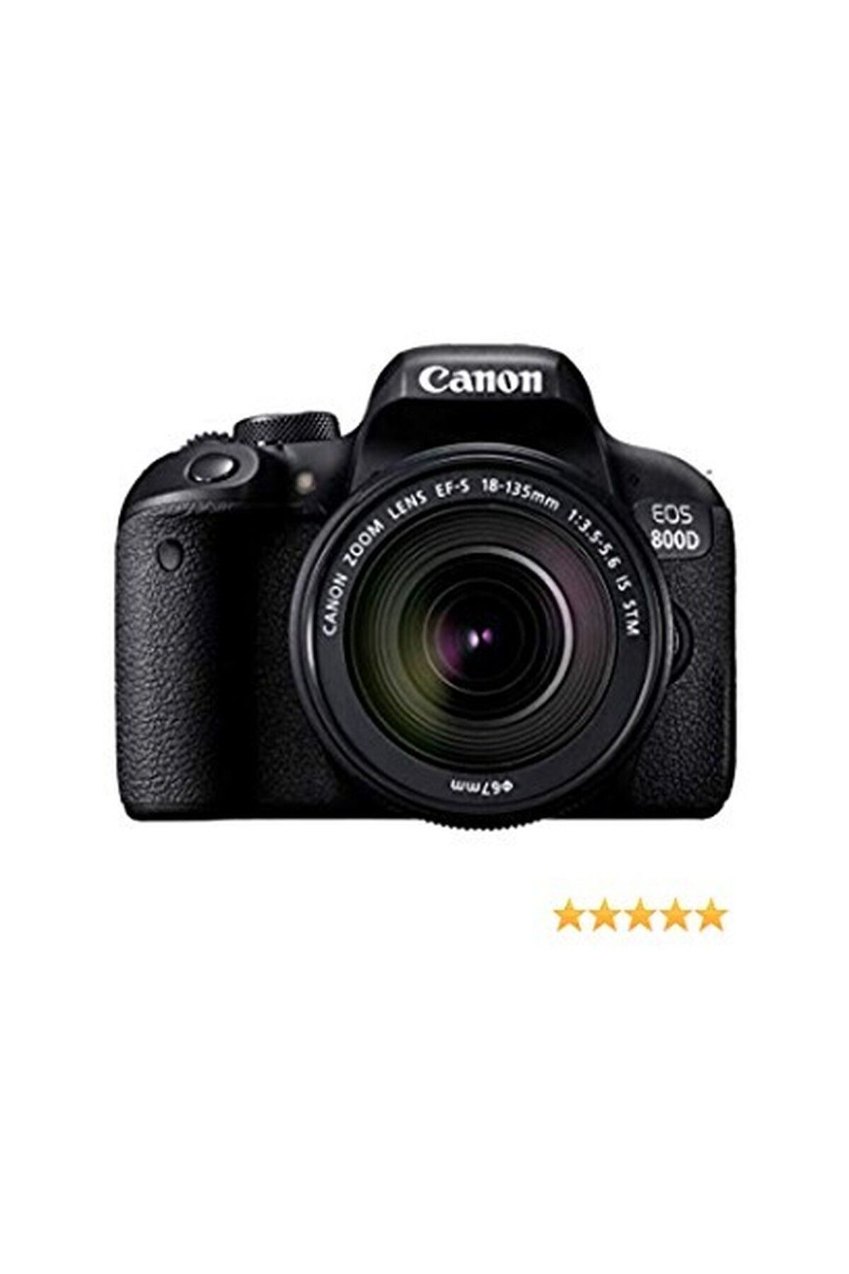 Canon Eos 800D + 18-135 Is Stm Lens (Ithalatcı Garantili)