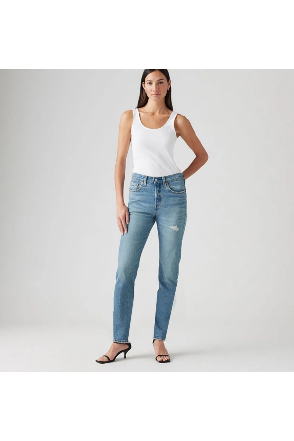 Levi's 501 skinny kadın jean mavi- A93620002