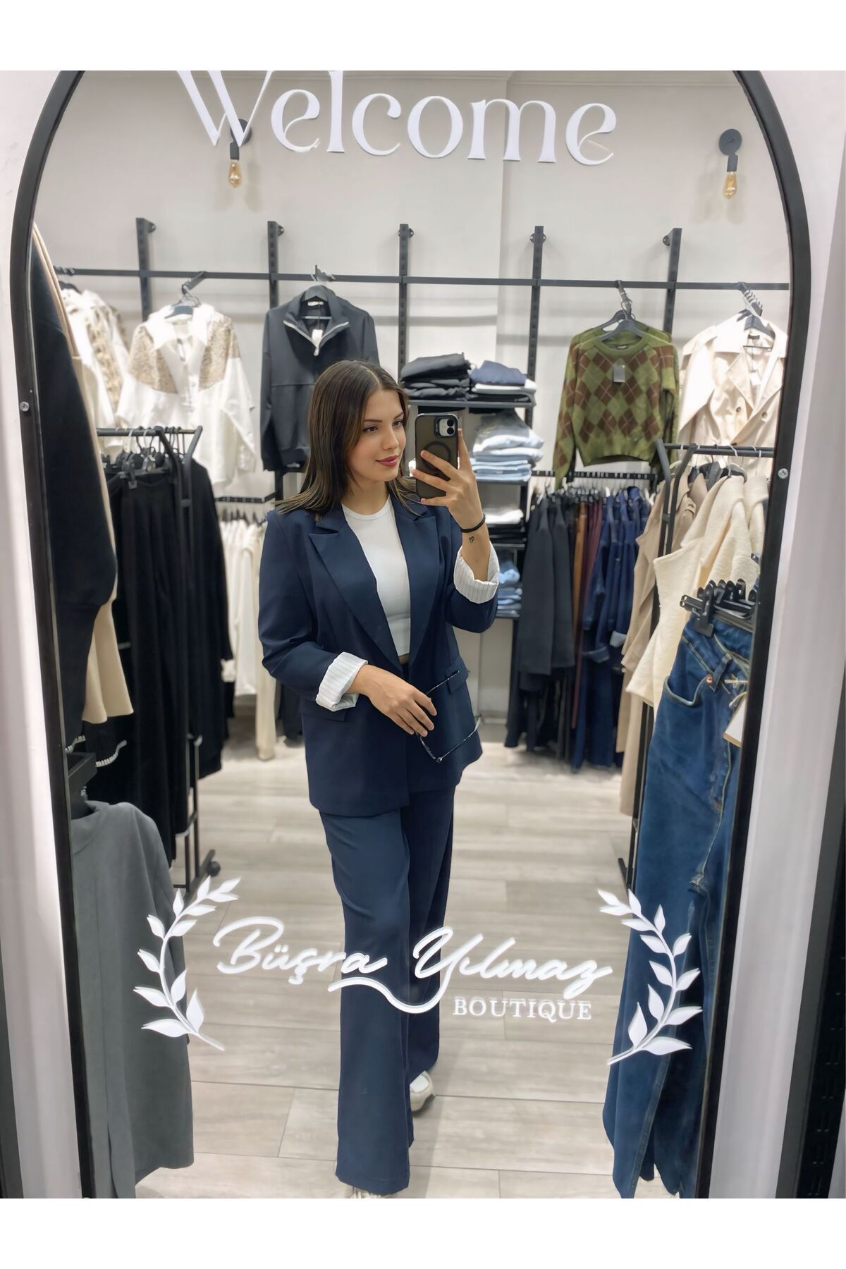 Büşra Yılmaz Boutique PREMİUM ASTAR DETAYLI BLAZER CEKET