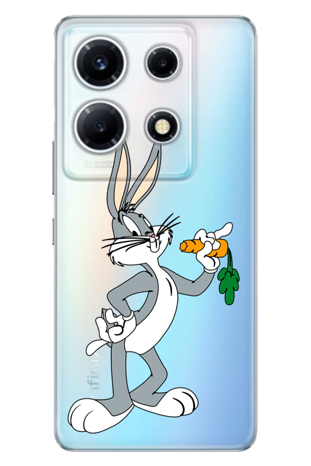 Cekuonline Infinix Note 30 Vip Kılıf Note 30 VIP Desenli TPU Silikon BugsBunny