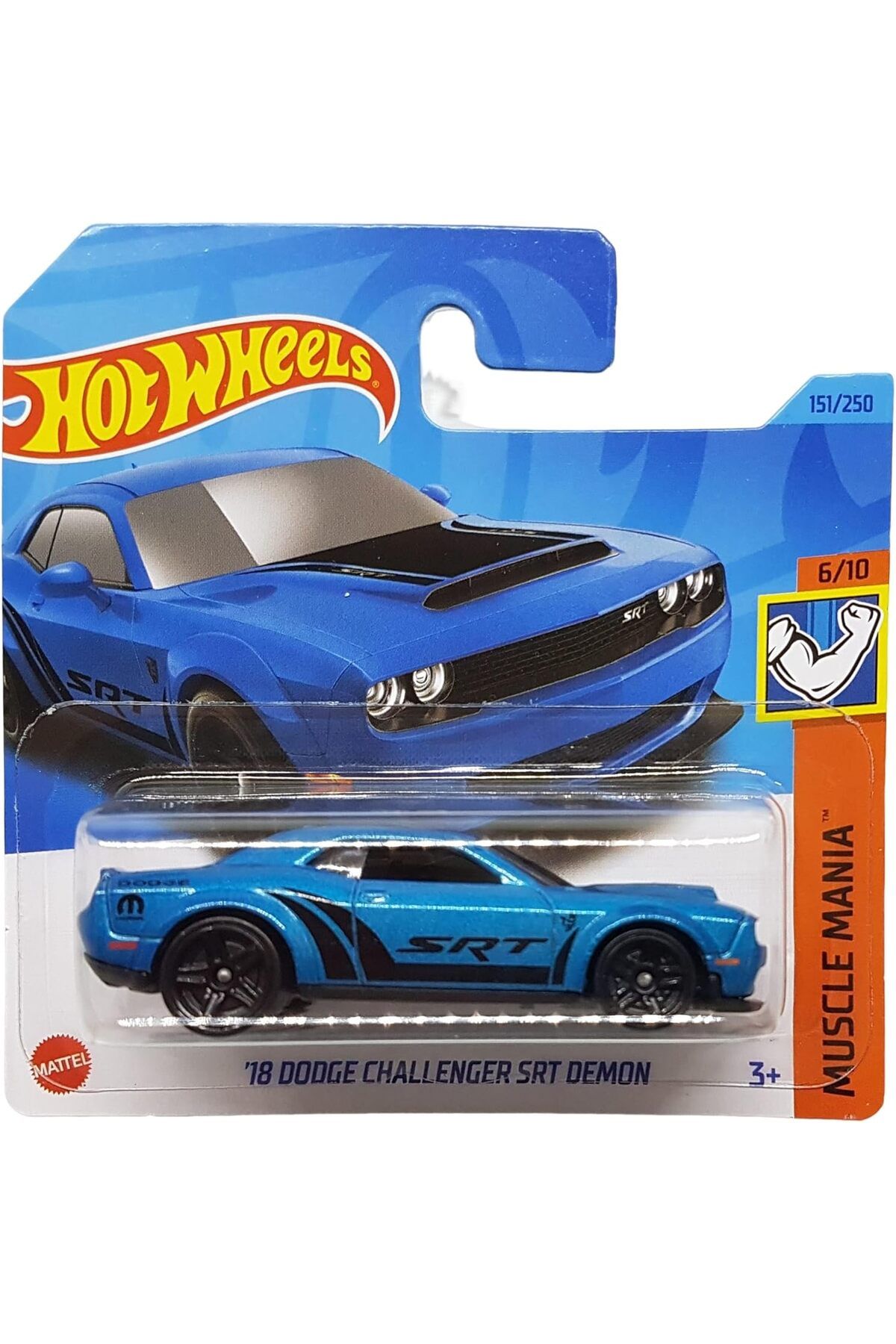 STOREMAX cmllashop Wheels - ´18 Dodge Challenger SRT Demon - Muscle Mania 6/10 - HKJ54 - Short Card - Mopar