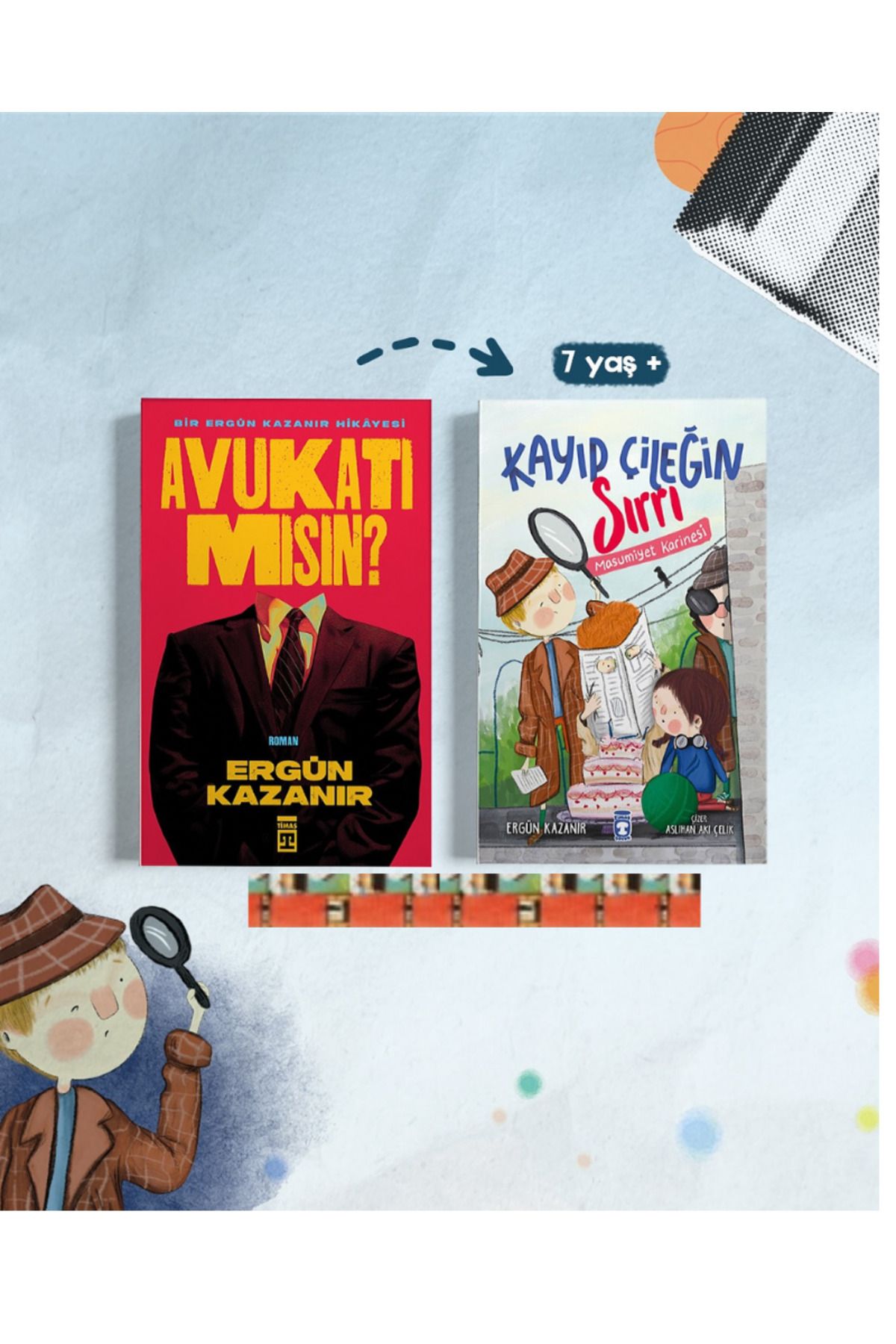 Timaş Yayınları Avukatı Mısın, Kayıp Çileğin Sırrı(2kitap) Ergün Kazanır