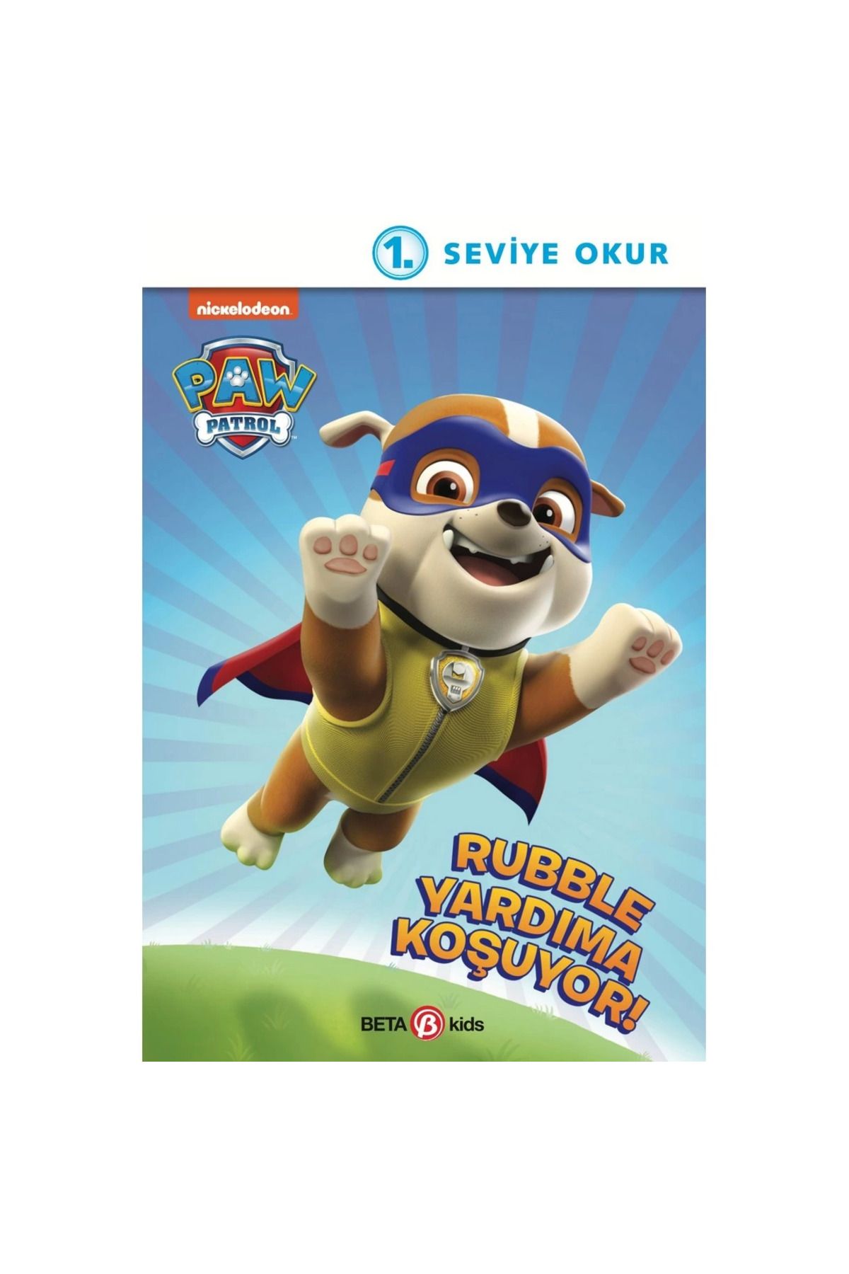 TOYFEST Paw Patrol Rubble Yardıma Koşuyor! Eğitici Çocuk Kitabı