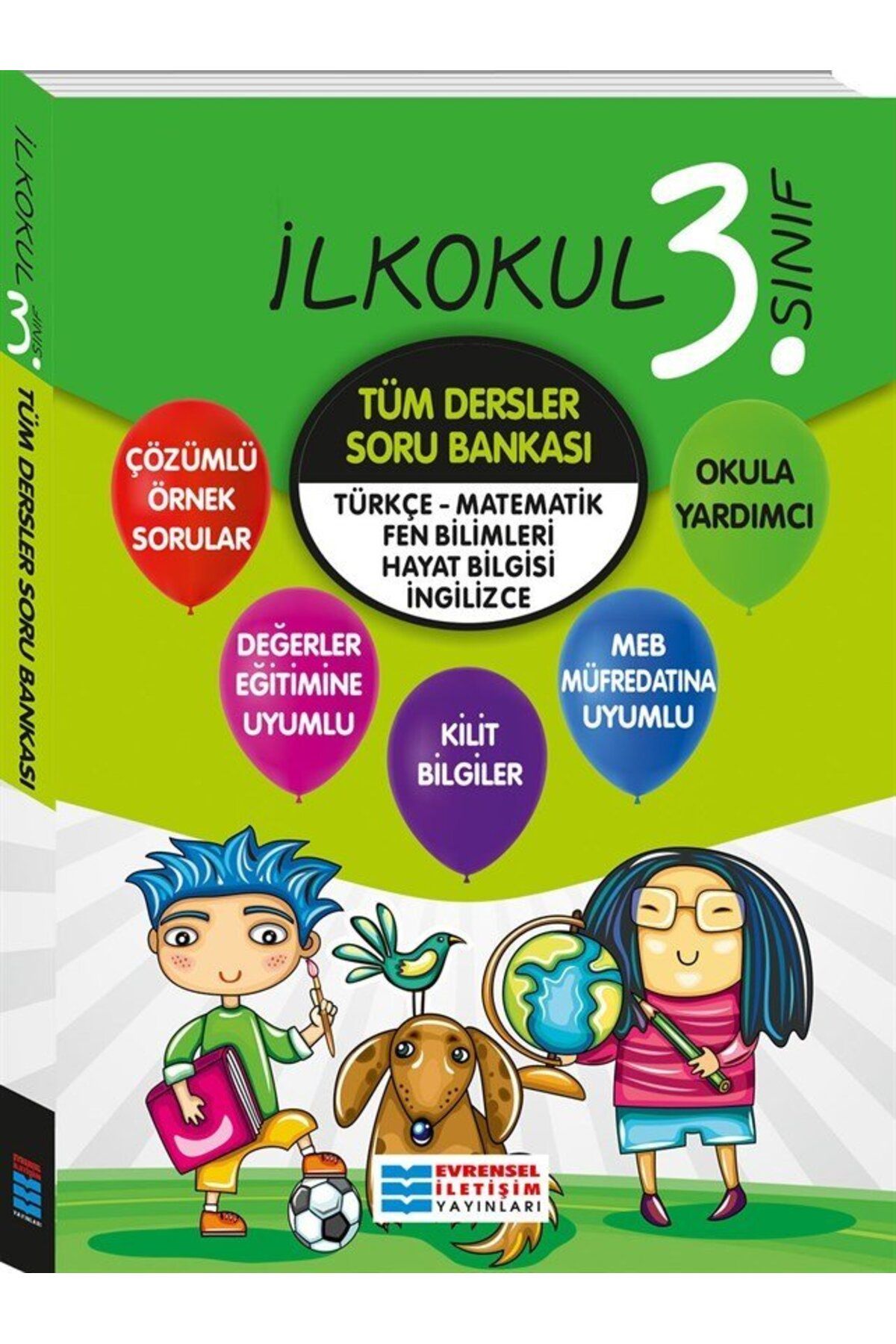 Ankara Kitap Merkezi 3. Sınıf Tüm Dersler Soru Bankası Evrensel İletişim Yayınları