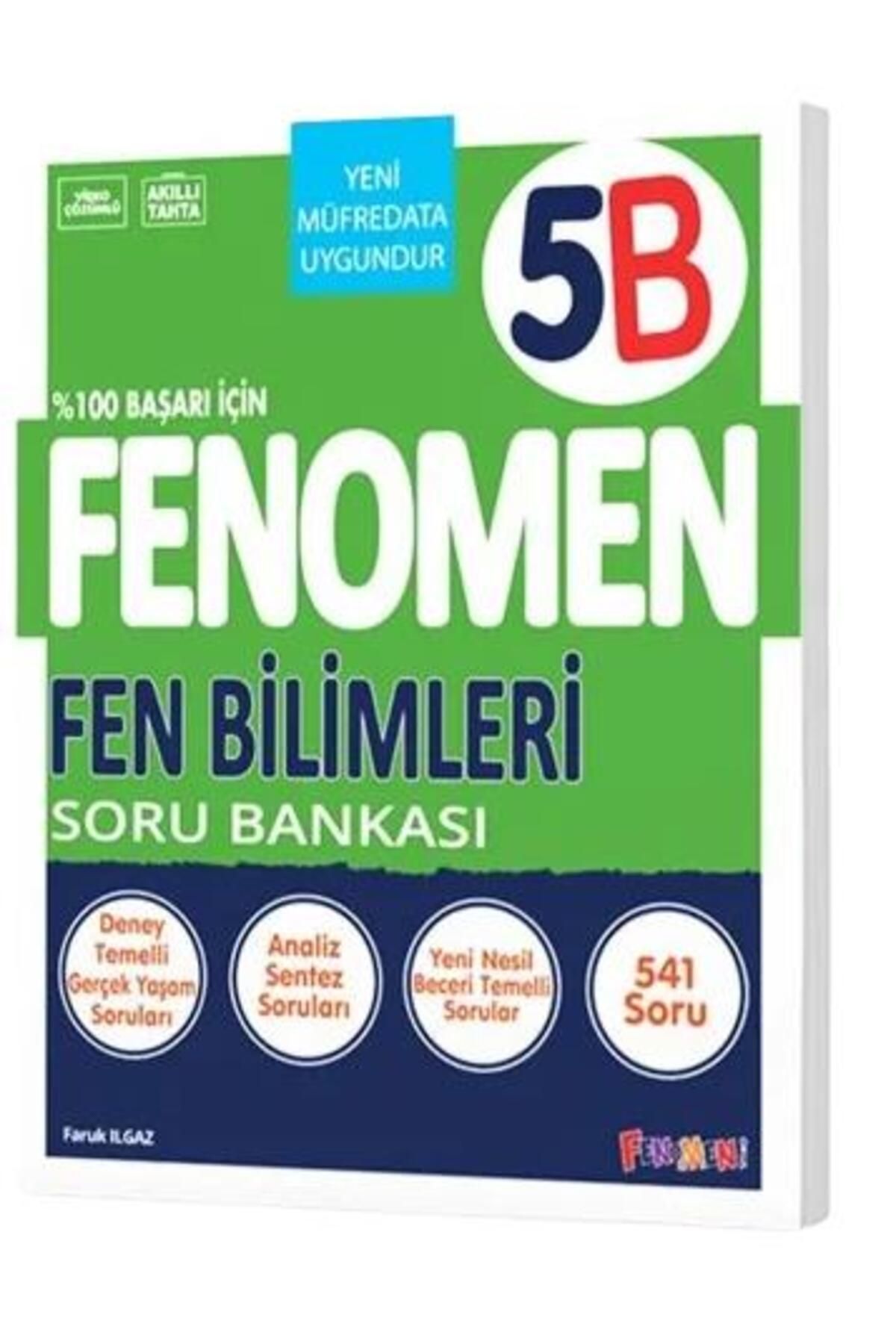 fenomen okul 5. Sınıf Fen Bilimleri B Soru Bankası 2025