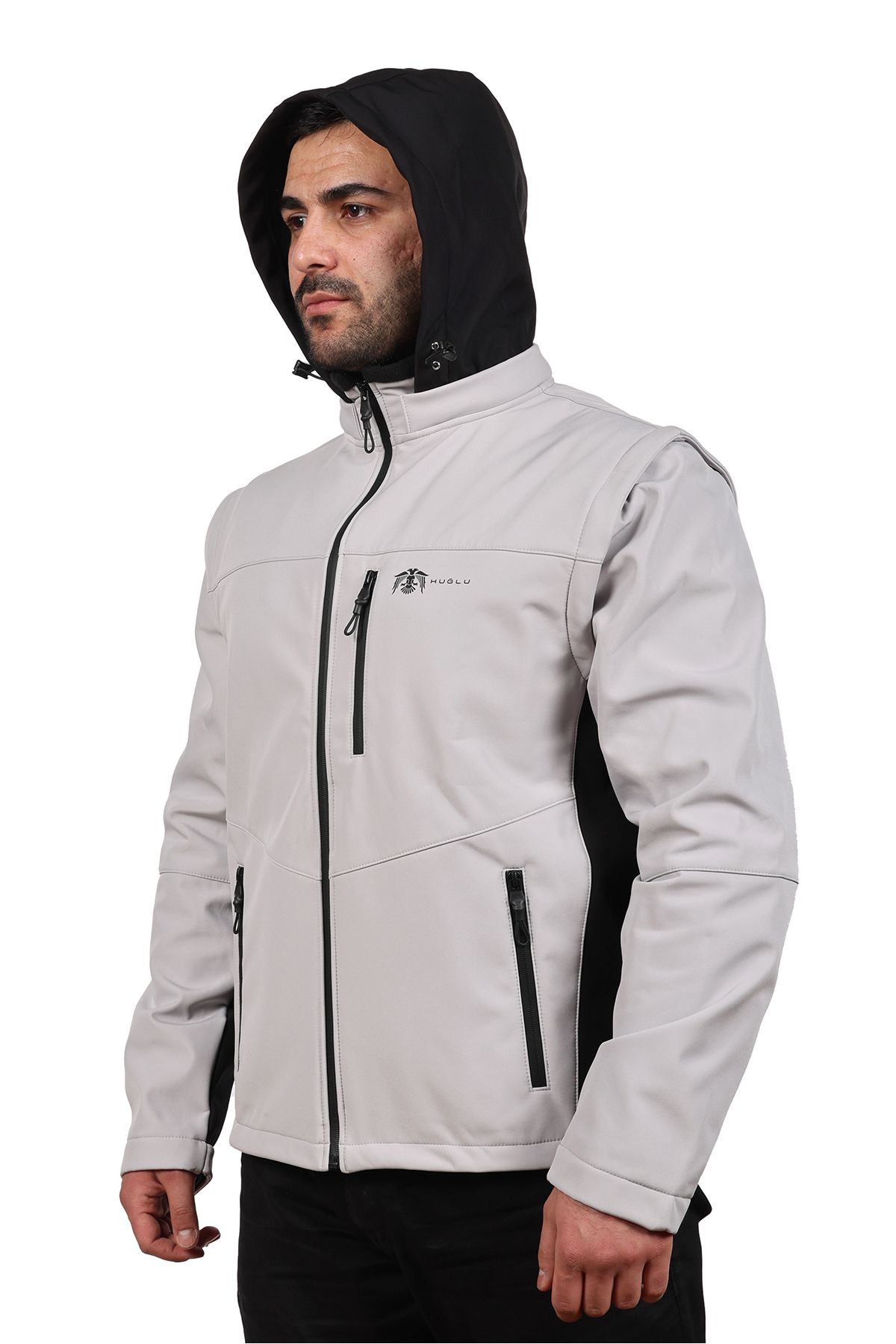 Huğlu-Tactical Softshell Coat of Two Colors 5