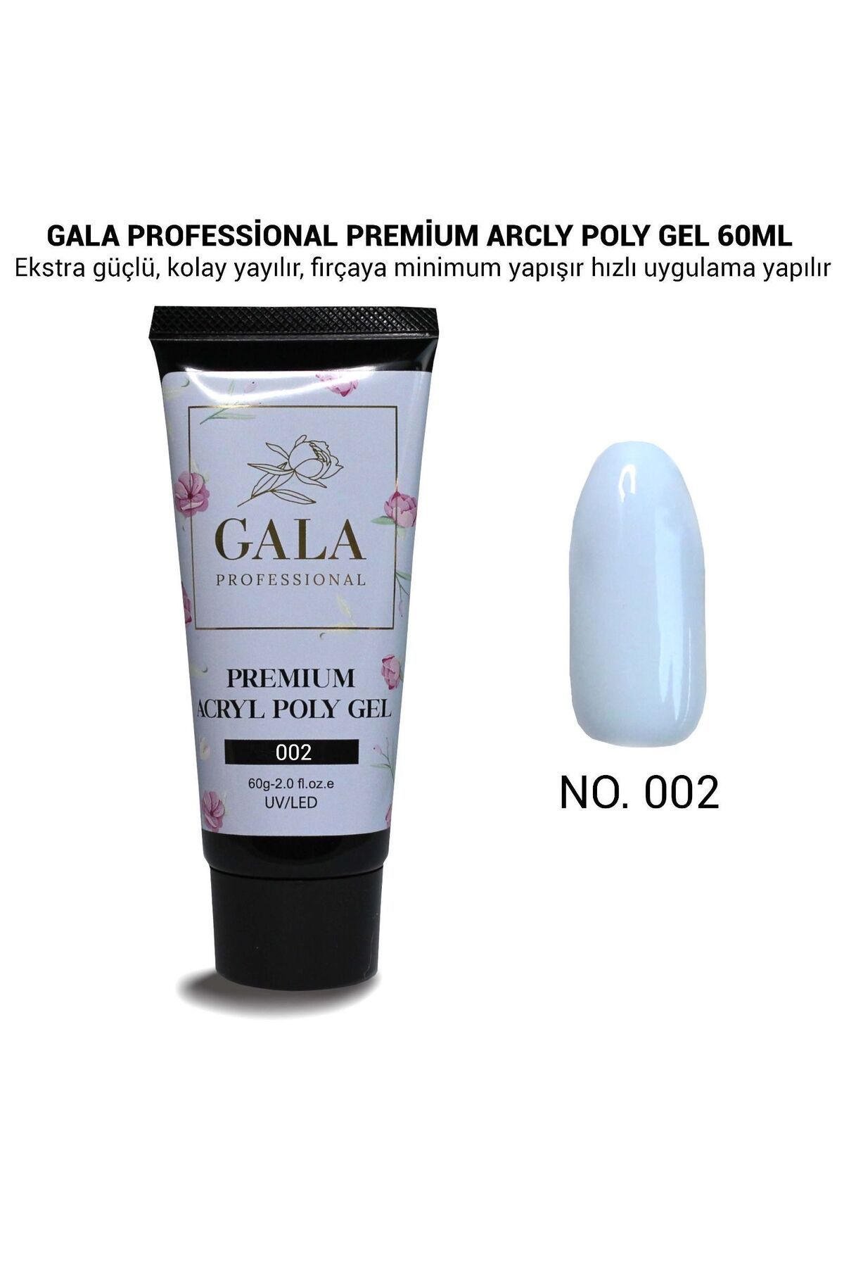 gala smart Premium Akrilik Poly Jel 60ml No.02