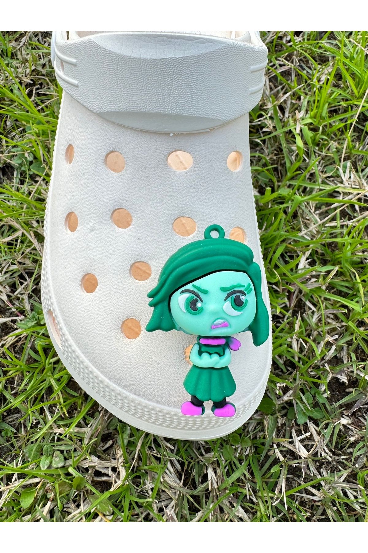 Crocs Üç Boyutlu Terlik Süsü/Disgust Tiksinti Terlik Charm/Duygular Terlik Aksesuarı