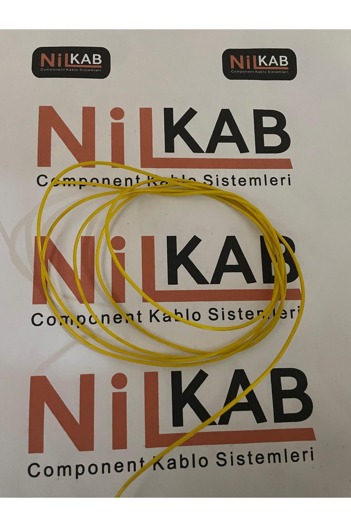 Nilkab FLRY-B 0,50 MM BAKIR KABLO SARI 1 METRE