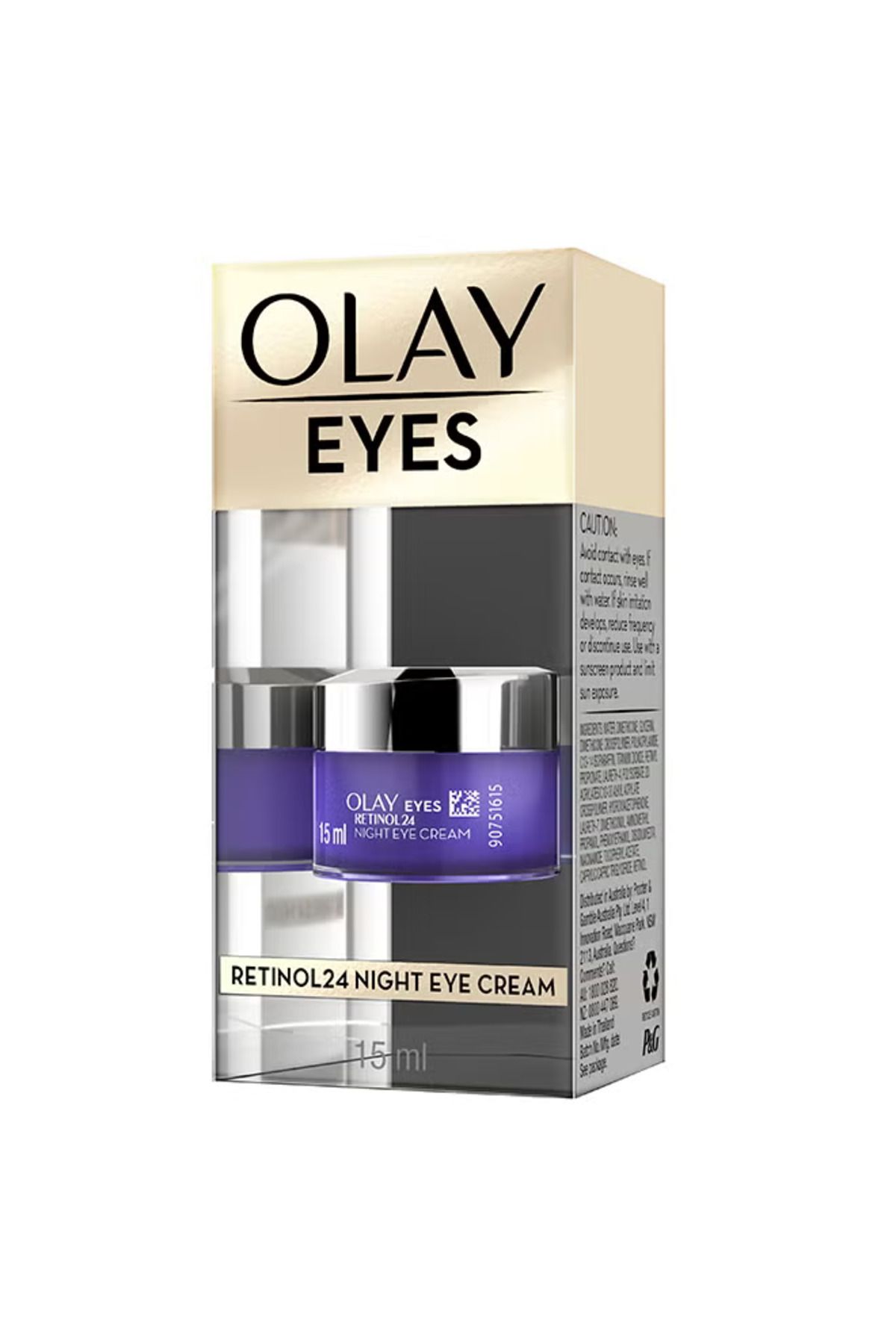 OLAY-Regenerist RETINOL24 Night Eye Cream Purple 15ml 3